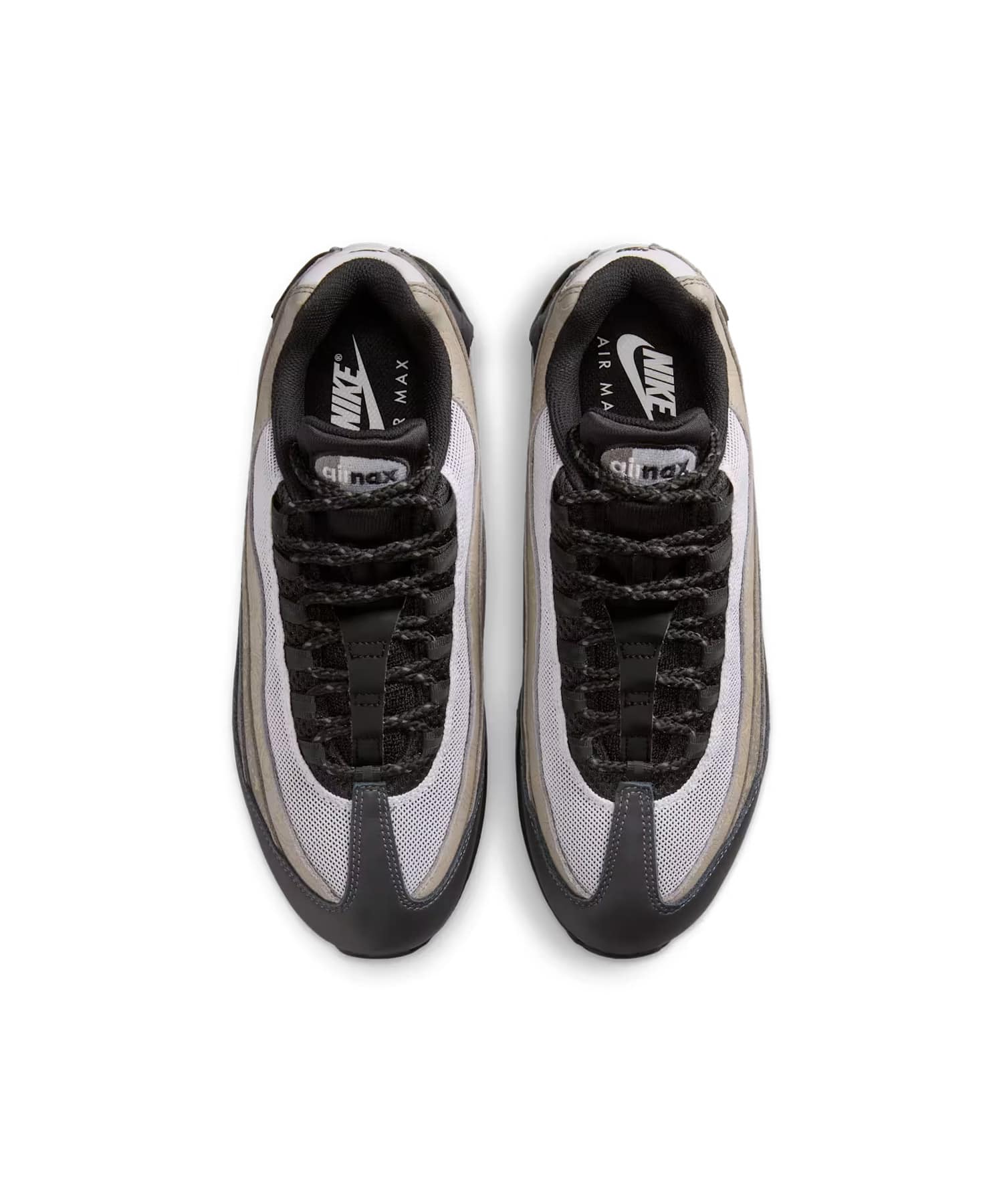 NIKE AIR MAX 95 BIG BUBBLE SP LTR WHITE/BLACK-LT GRAPHITE-LT CHARCOAL-PEARL GREY-ANTHRACITEの画像