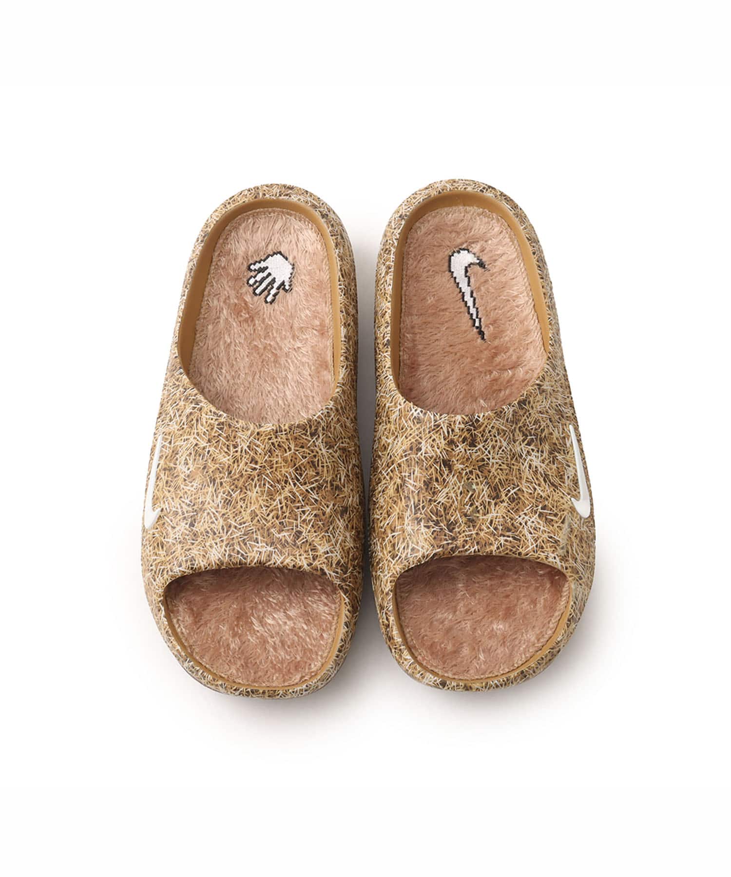 NIKE REACTX REJUVEN8 SLIDE QS WHEAT/SAIL-GUM DARK BROWNの画像