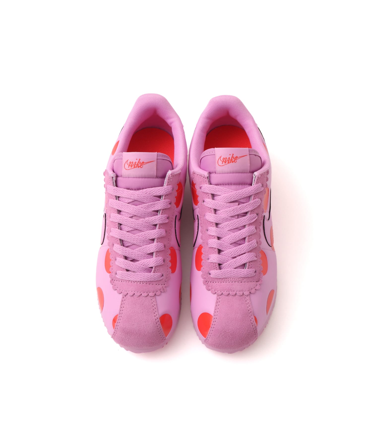 NIKE WMNS CORTEZ LT MAGENTA/LT MAGENTA-LT CRIMSONの画像