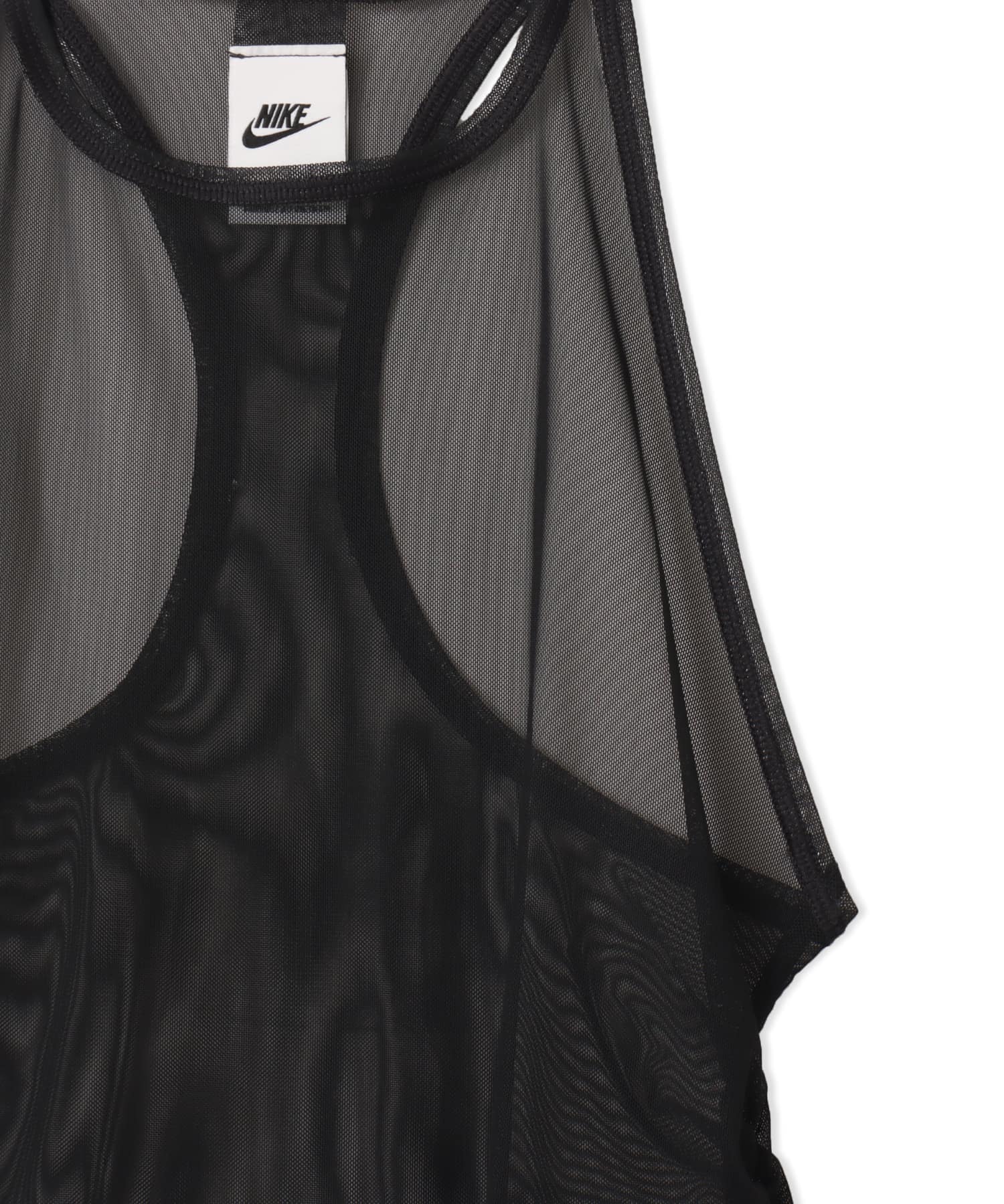 NIKE AS W NSW SHEER TANK BLACK/(SAIL)の画像