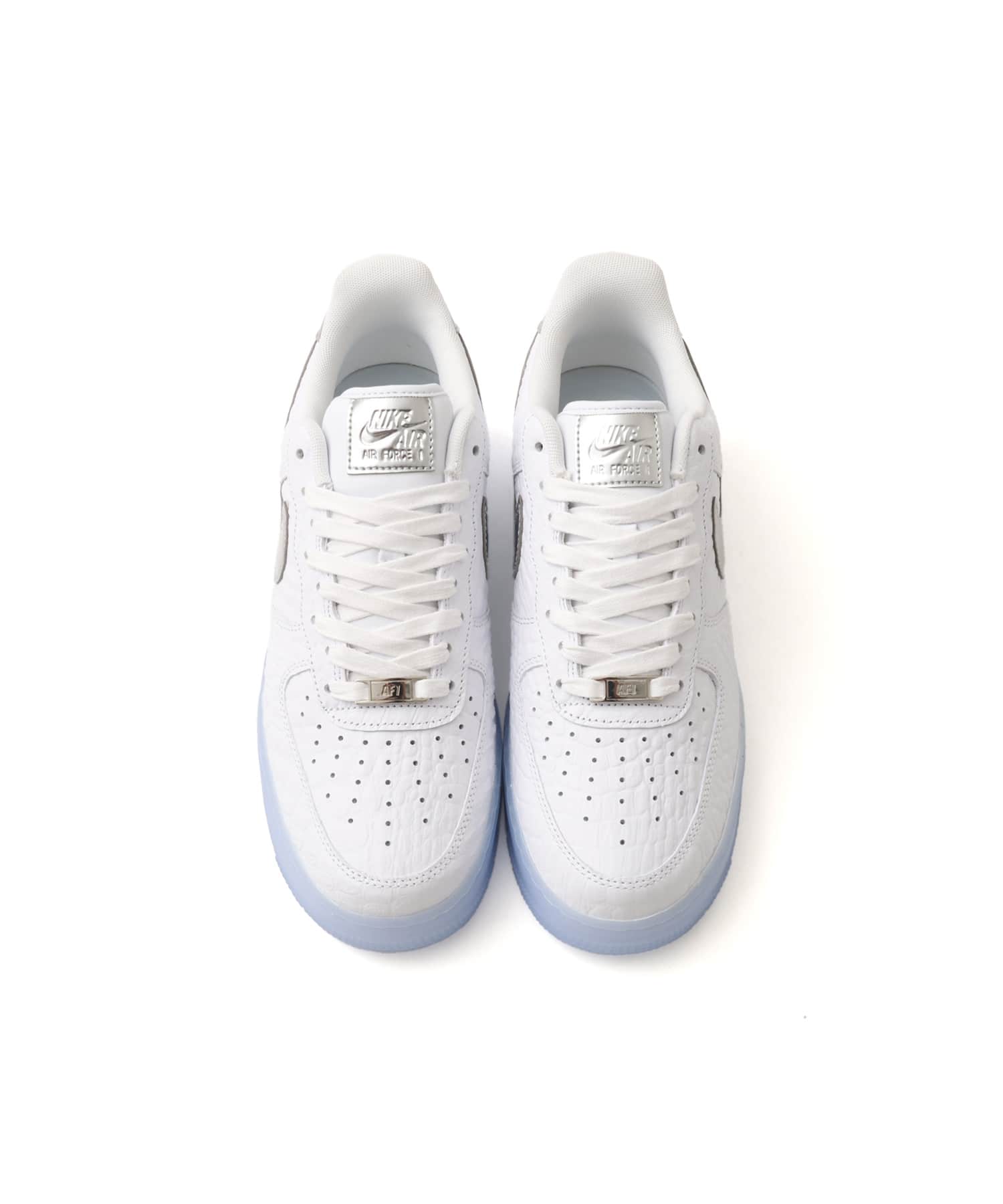 NIKE AIR FORCE 1 '07 WHITE/CHROME-BLUE TINT-PURE PLATINUMの画像