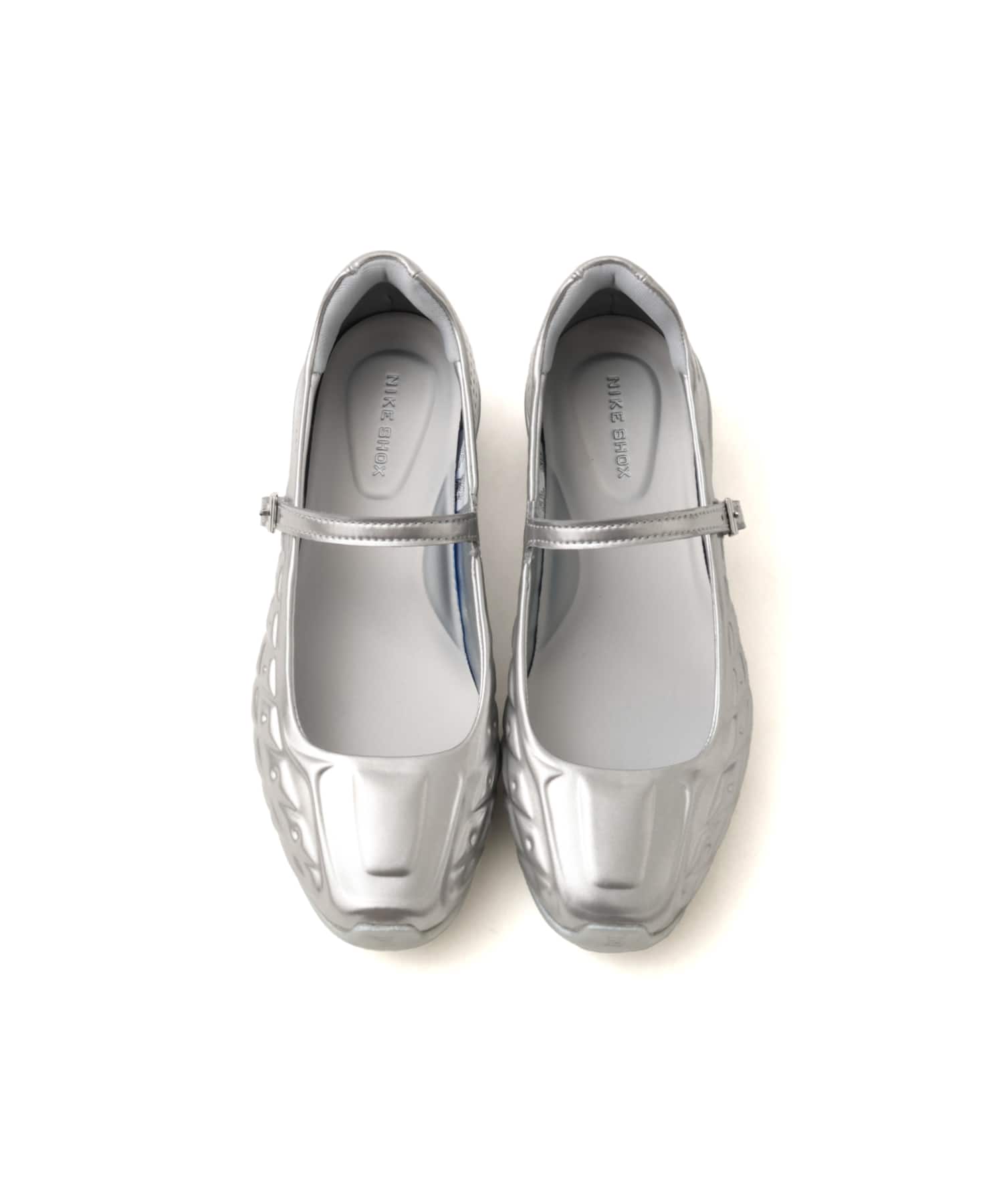 NIKE W SHOX Z CALISTRA MTLC SILVER/MTLC SILVER-FLT SILVERの画像