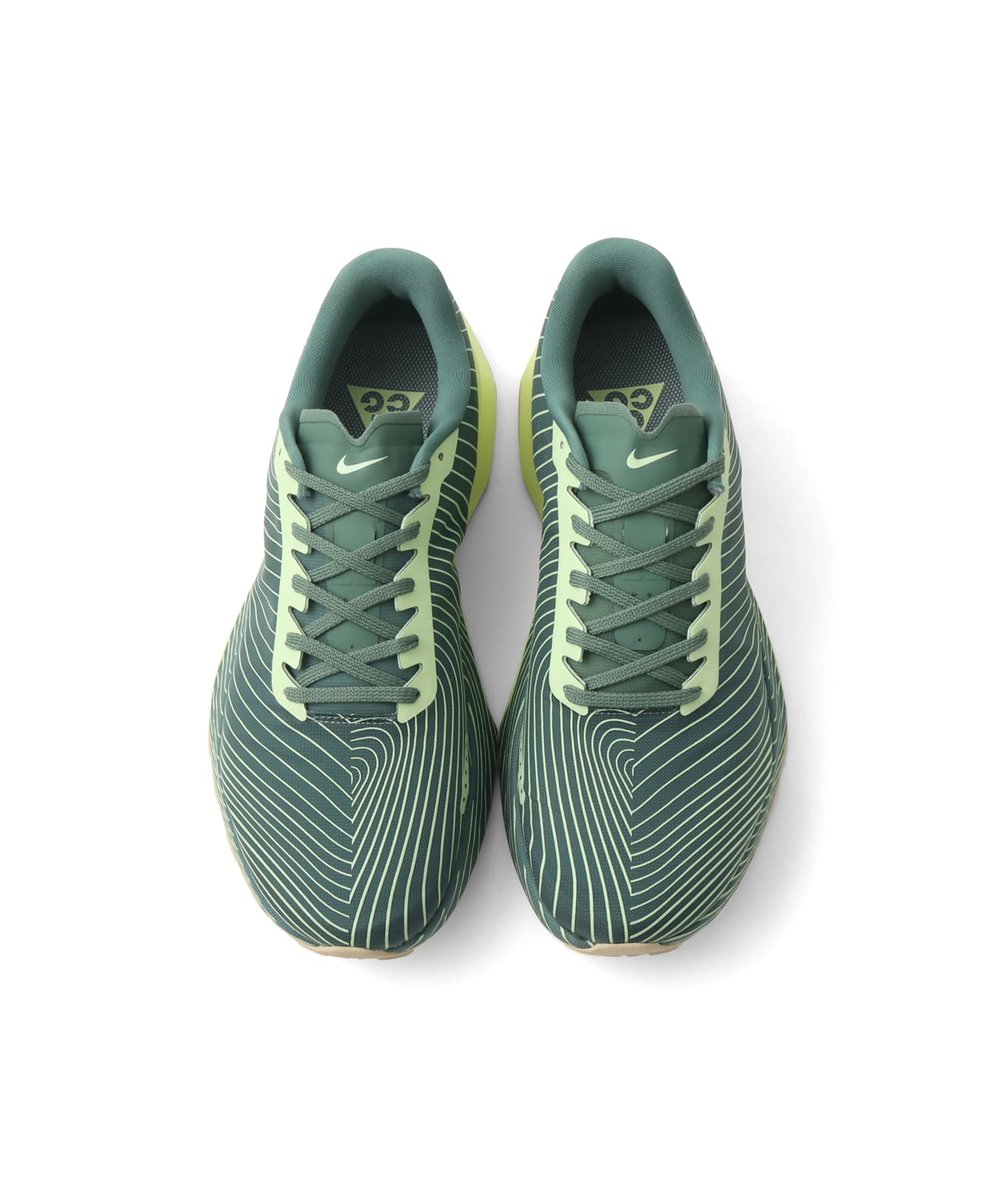 NIKE ACG ULTRAFLY TRAIL SP DUTCH GREEN/BARELY VOLT-VEGAS GOLDの画像