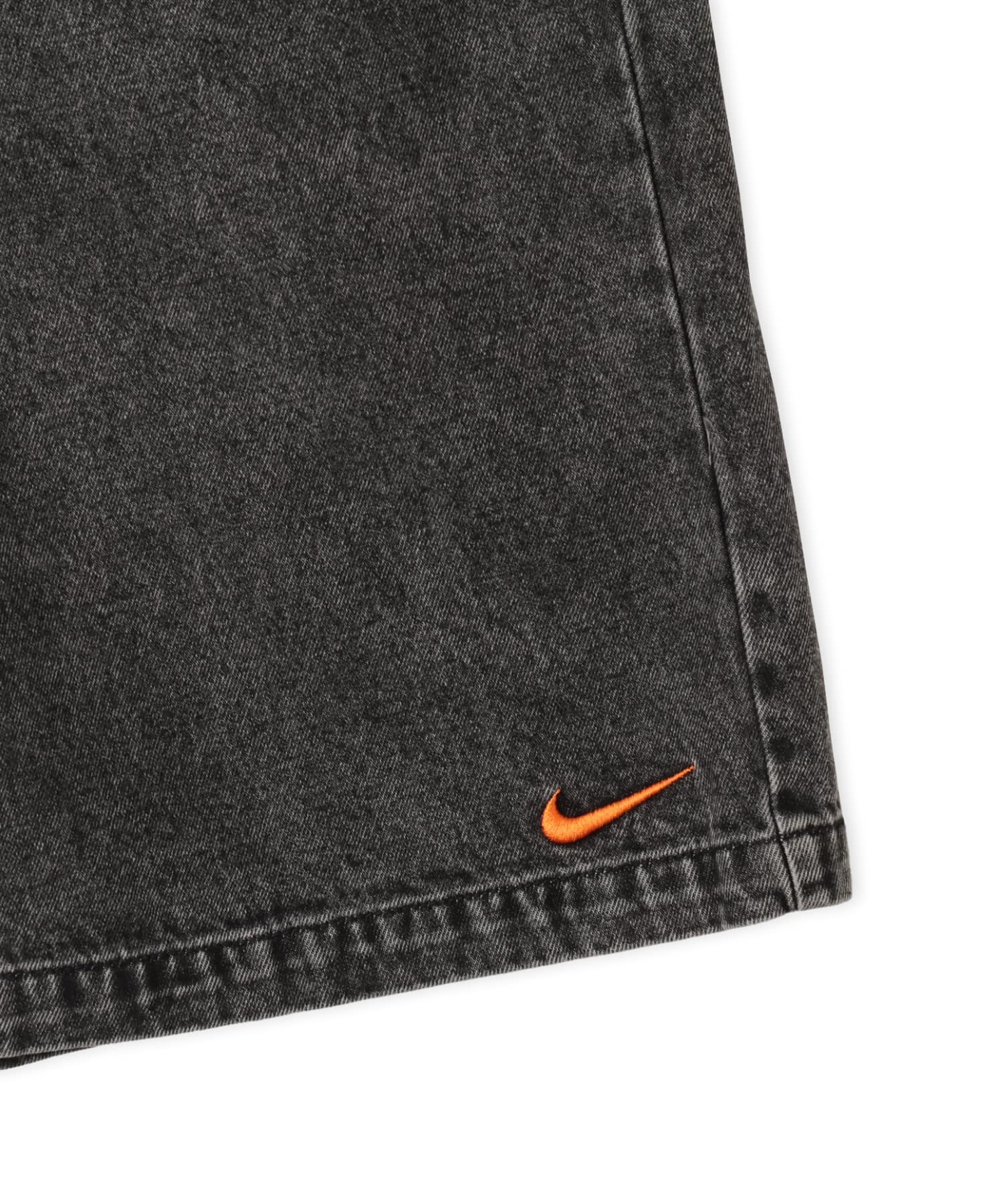 NIKE AS M NK YMH BLACK DENIM SHORTS BLACKの画像