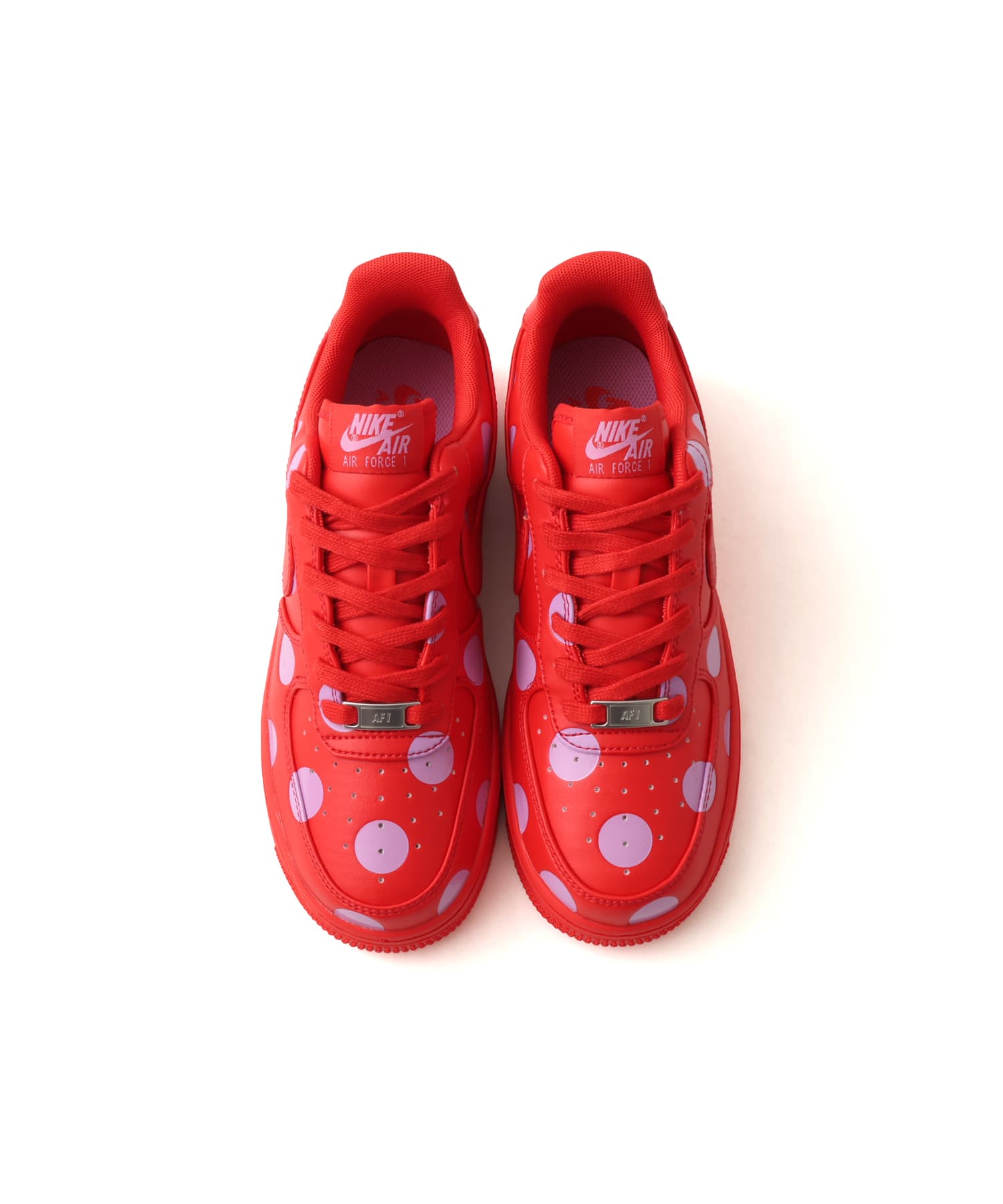 NIKE W AIR FORCE 1 '07 UNIV RED/UNIV RED-LT MAGENTAの画像