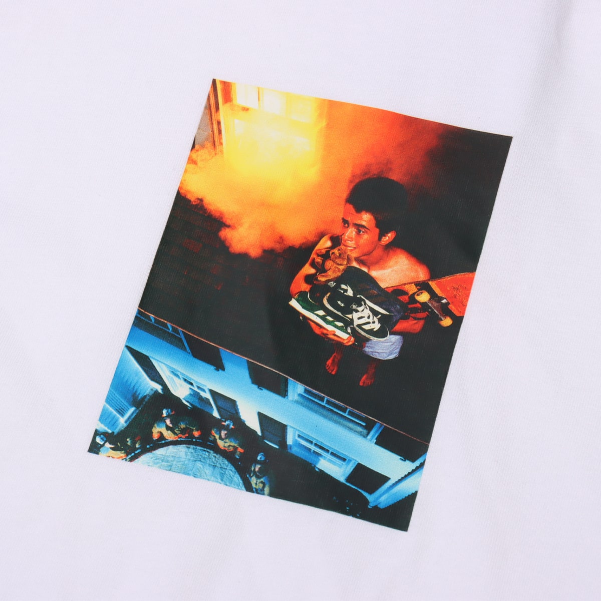 adidas ADI PIC TEE WHITEの画像