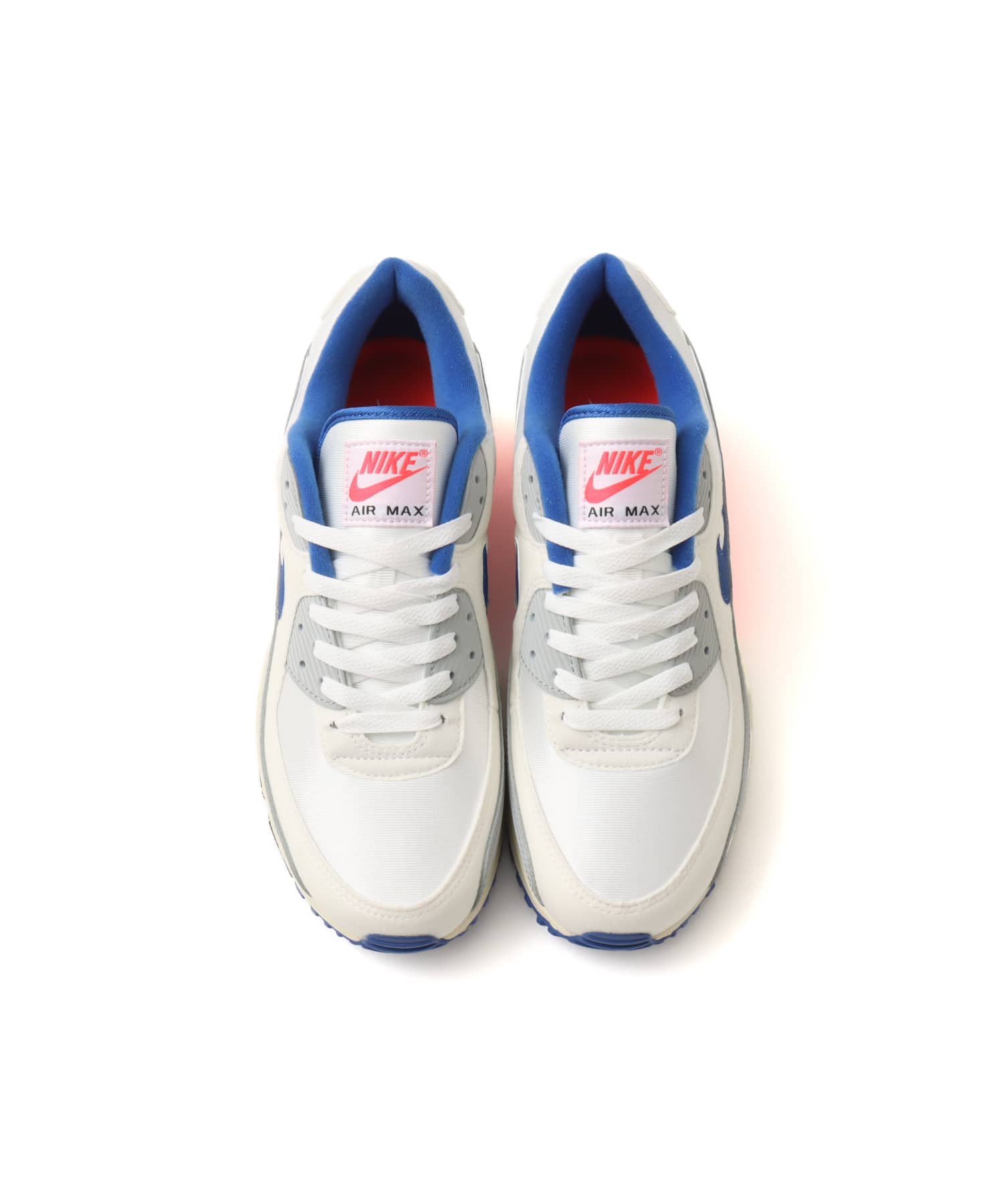 NIKE AIR MAX 90 QS LT BASE GREY/SPORT ROYAL-COCONUT MILKの画像