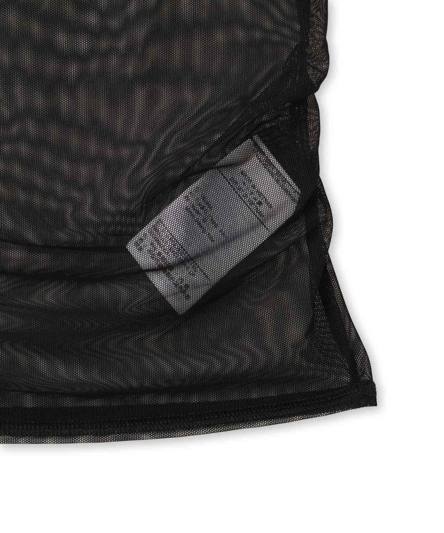 NIKE AS W NK STREET GFX SHEER TANK BLACKの画像