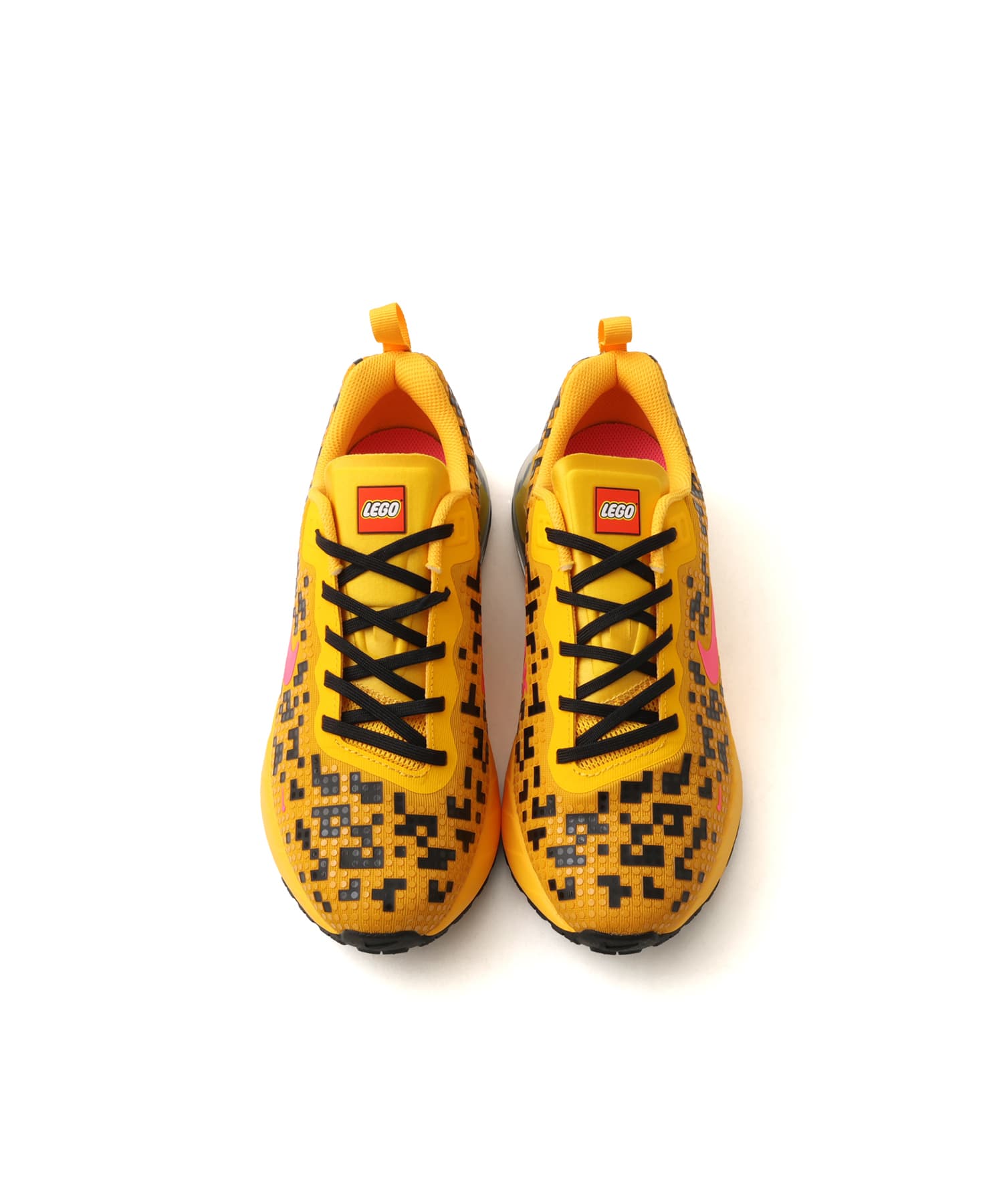 NIKE AM PHOENIX X LEGO Col GS UNIV GOLD/HYPER PINK-BLACK-MTLC SILVER-RUSH RED-TOUR YELLOWの画像