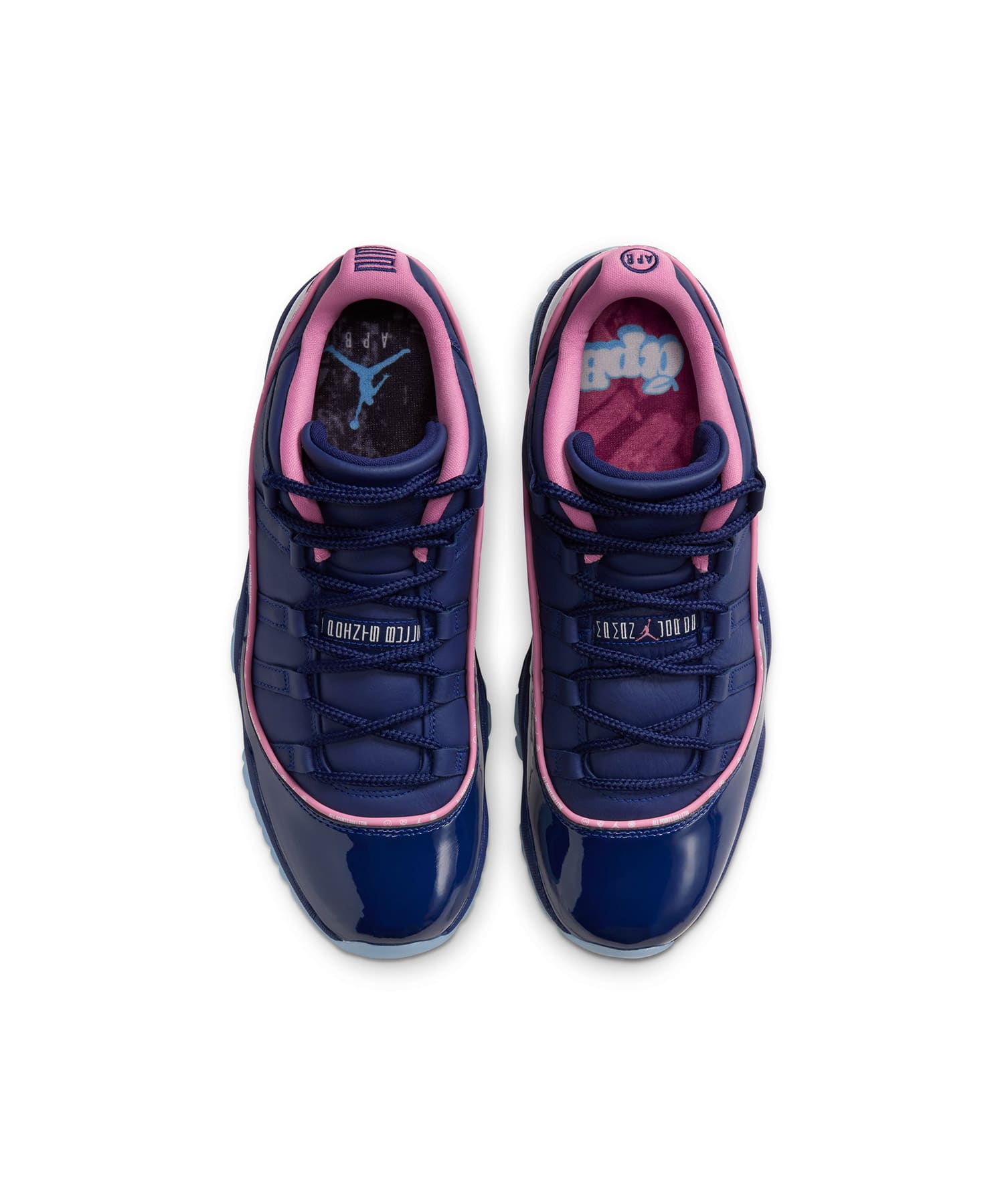 JORDAN BRAND AIR JORDAN 11 RETRO LOW APB SP BINARY BLUE/BINARY BLUE-RUST PINK-SAIL-STEELの画像