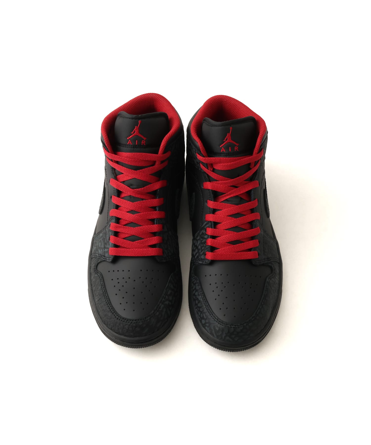 JORDAN BRAND AIR JORDAN 1 MID SE BLACK/TOUGH RED-BLACKの画像
