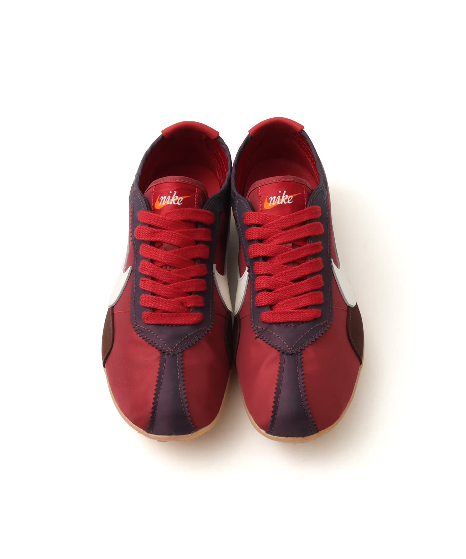 NIKE MOON SHOE ESS MYSTIC DATES/SAIL-TOUGH RED-GUM LT BROWN-SAFETY ORANGEの画像