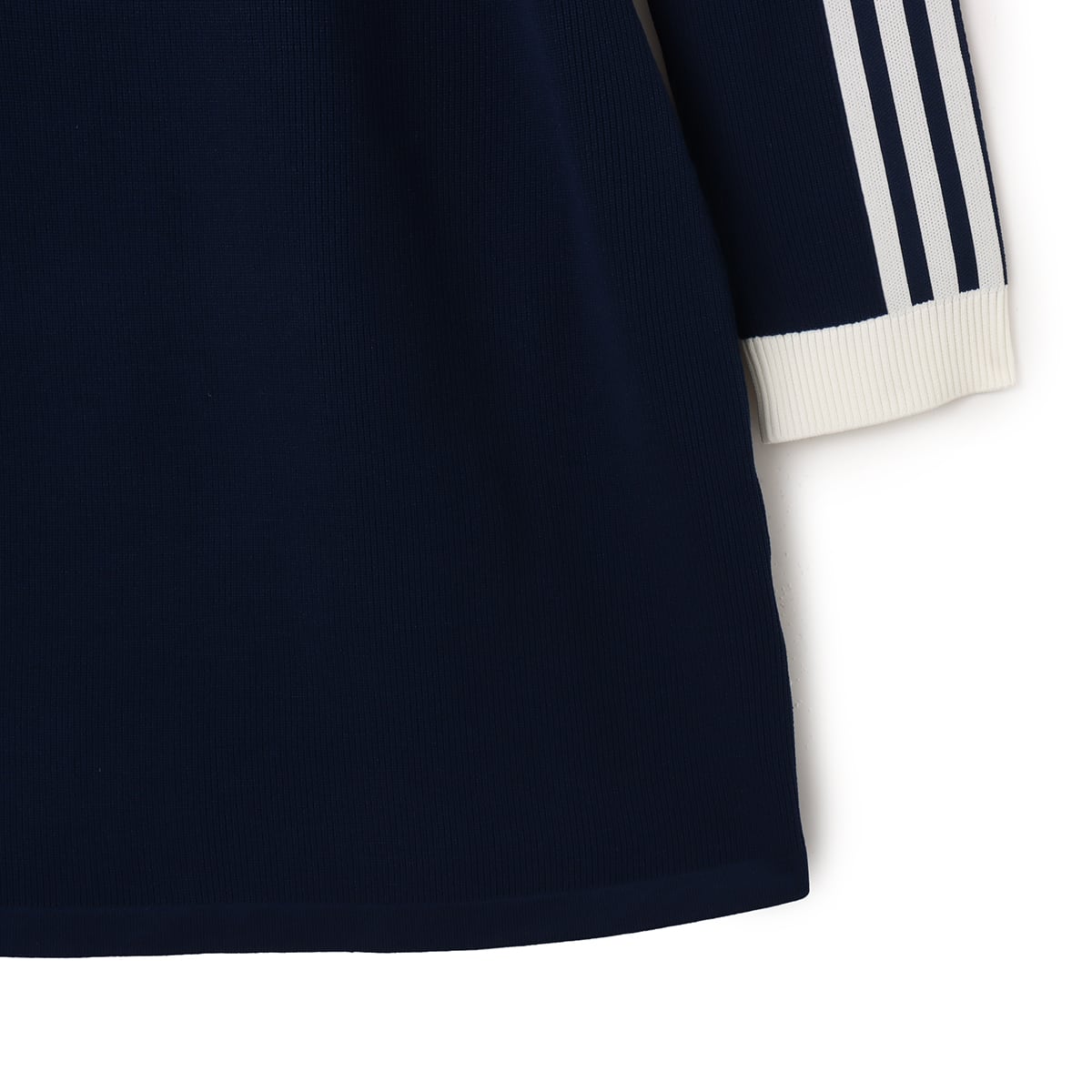 adidas POLO DRESS ナイトインディゴ/オフホワイトの画像