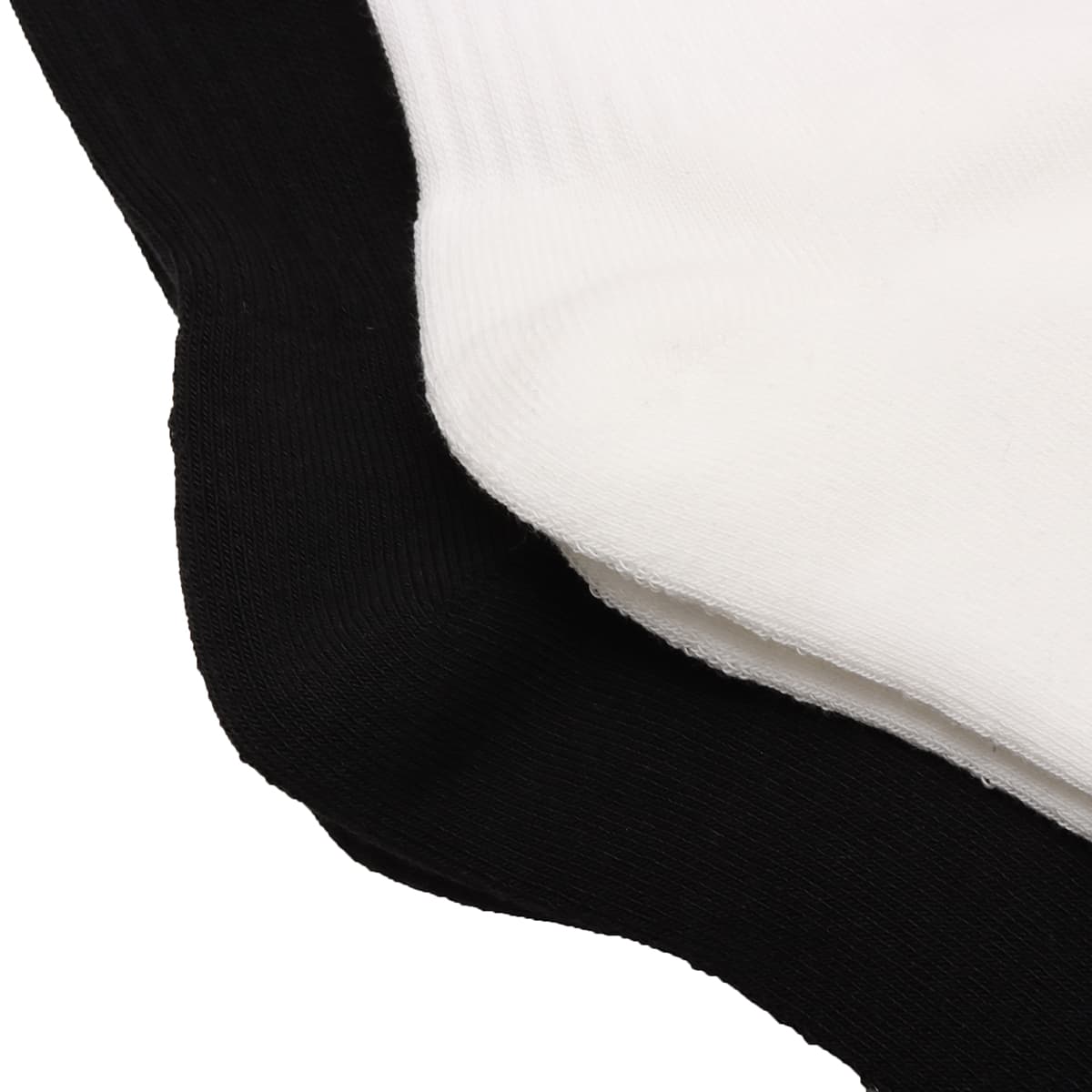 adidas KNEE SOCK 2 PAIRS ホワイト/ブラックの画像