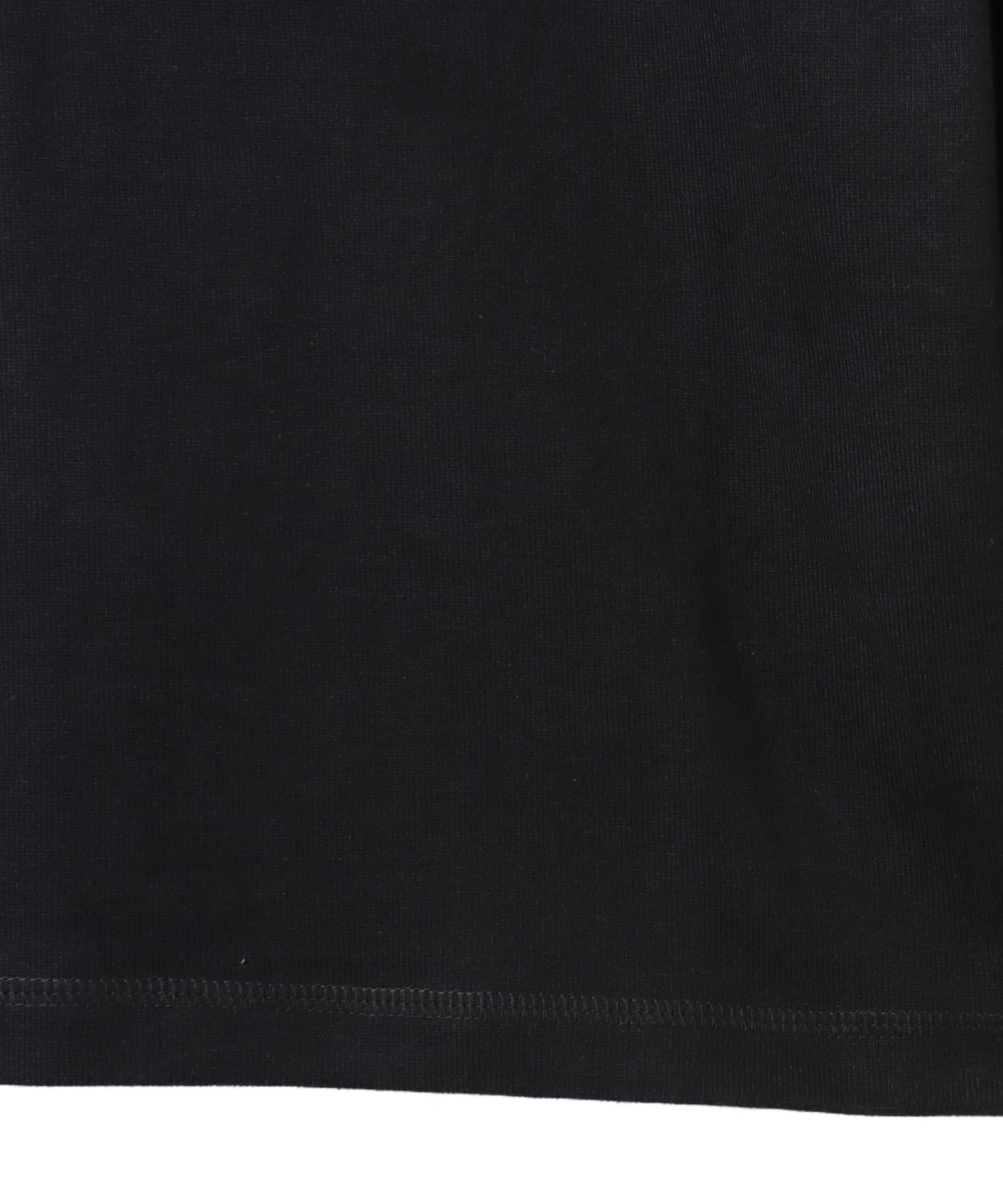 adidas LONG SLEEVE MOCK NECK ブラックの画像