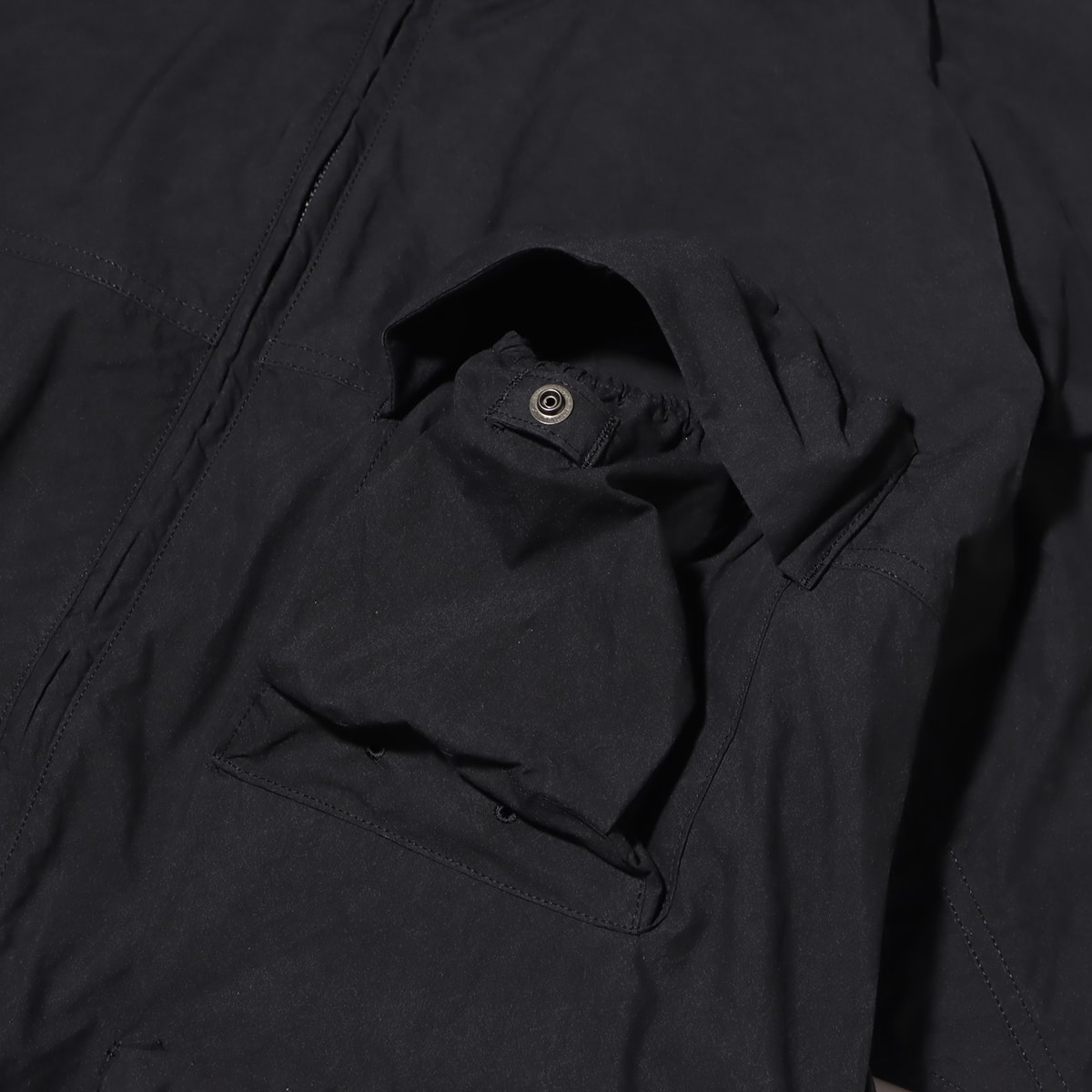 snow peak Indigo C/N Parka Black 23FA-Iの画像