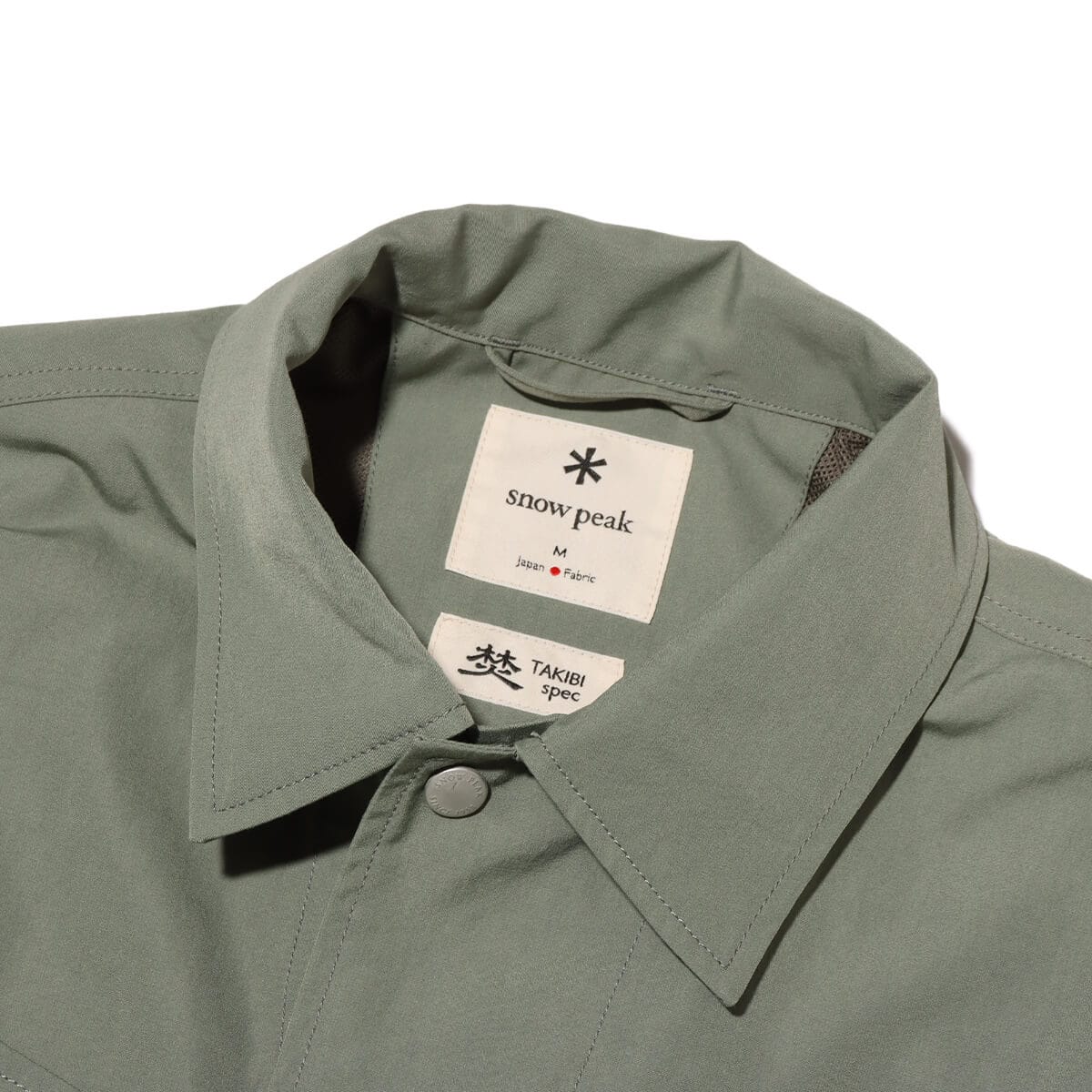 snow peak TAKIBI Weather Cloth Jacket Foliage 24SP-I