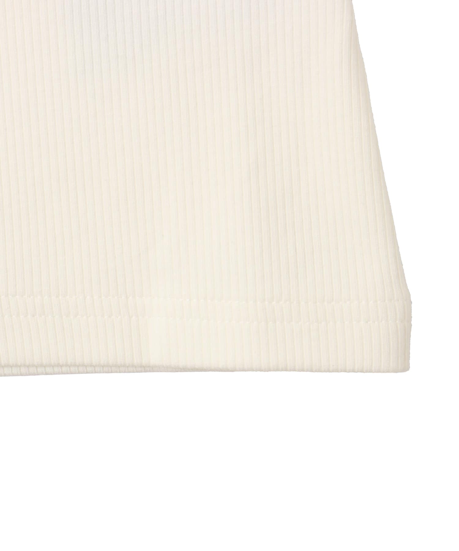 adidas SPORTY & RICH TANK TOP オフホワイト/グリーンの画像