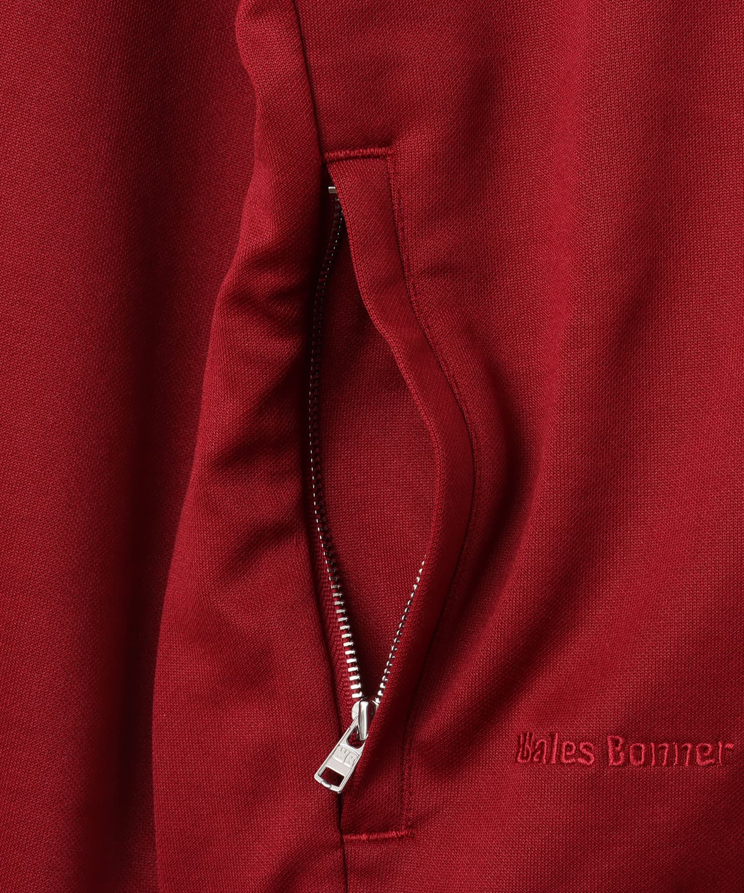 adidas WALES BONNER TRACK HOODIE カレッジバーガンディの画像