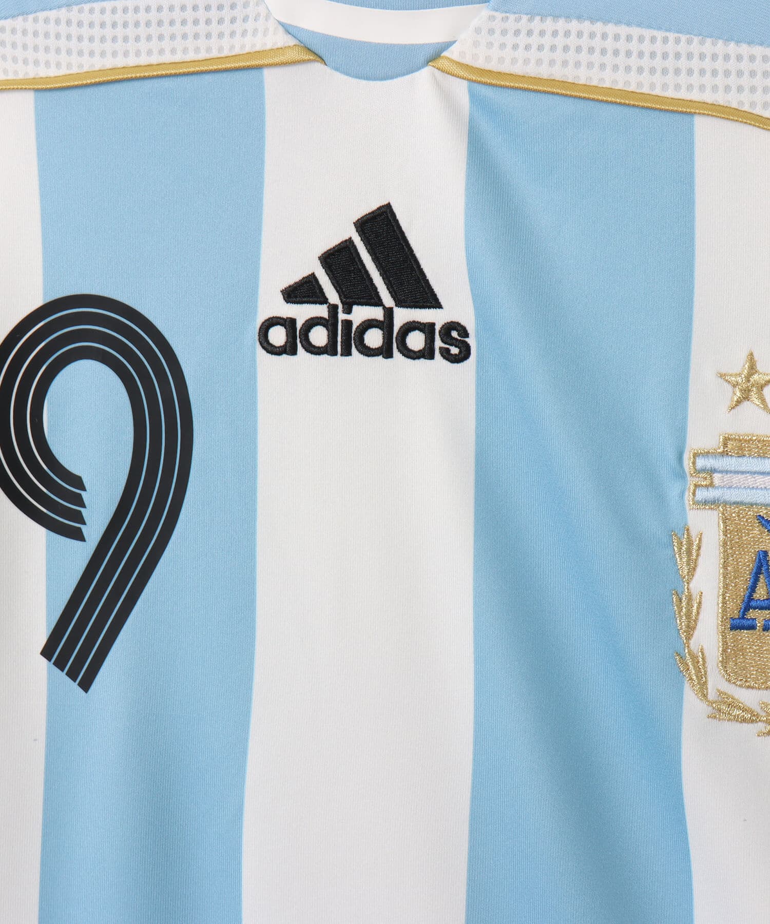 adidas アルゼンチン代表 ホーム ユニフォーム 2006 Messi ホワイトの画像