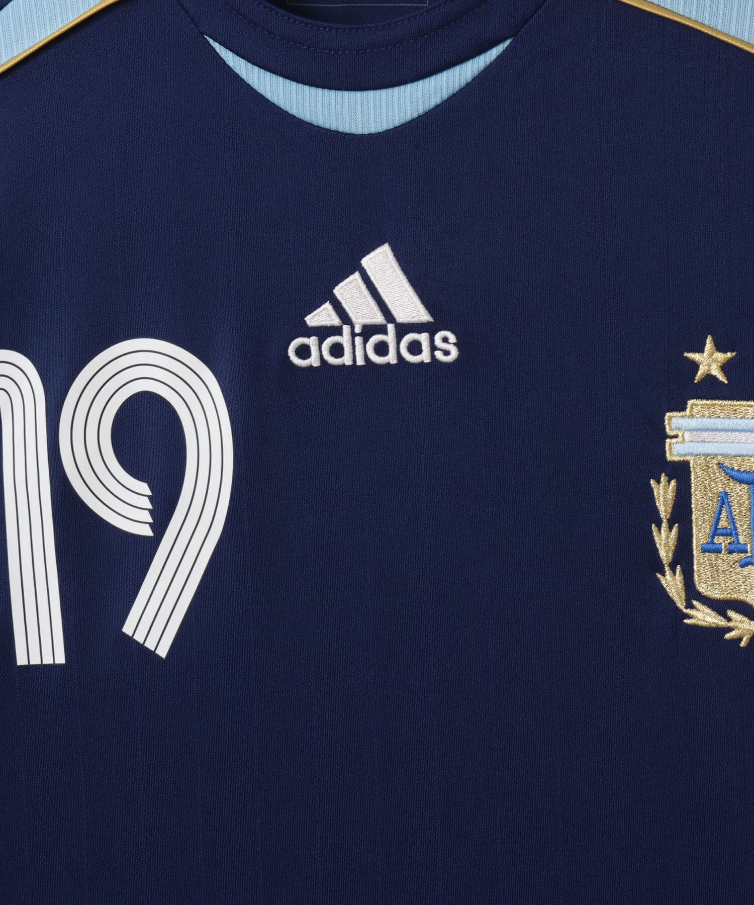 adidas アルゼンチン代表 アウェイ ユニフォーム 2006 Messi ダークブルーの画像