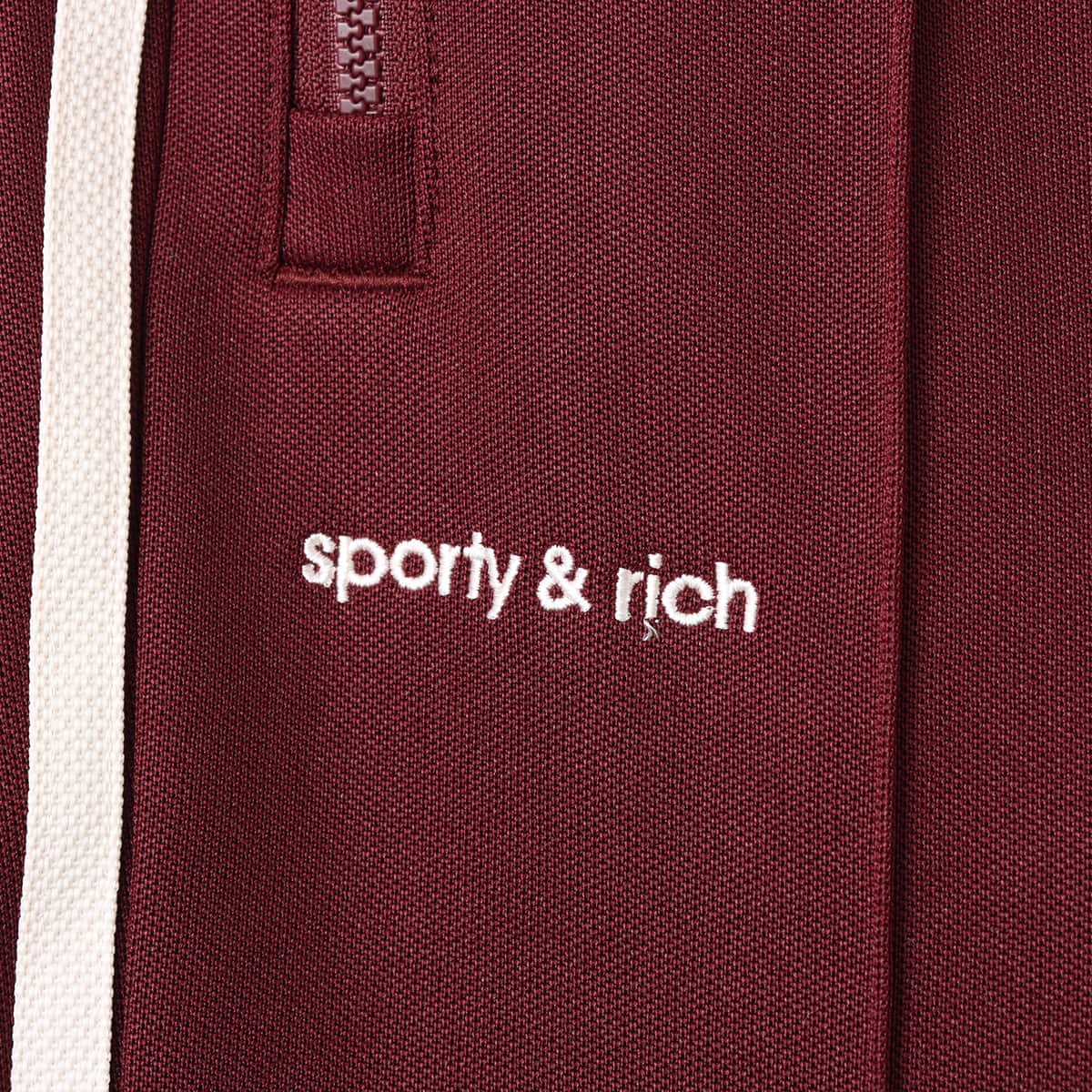 adidas SPORTY & RICH TRACKPANT マルーンの画像