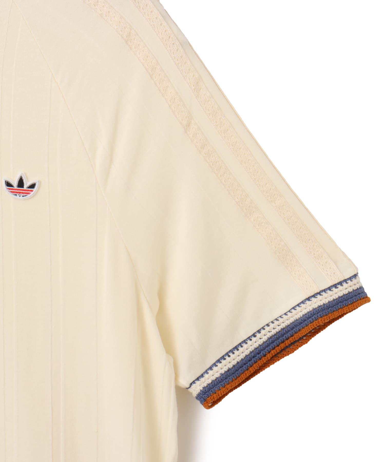 adidas CLOT RIB TEE BY EDISON CHEN クリームホワイト adidas CLOT RIB TEE BY EDISON CHEN クリームホワイト