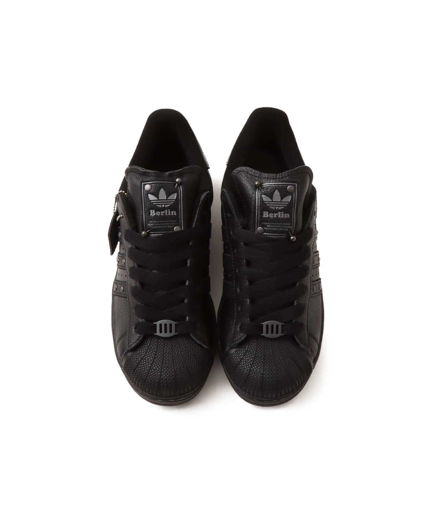 adidas SUPERSTAR II BERLIN CBLACK/CARBON/IRONMTの画像