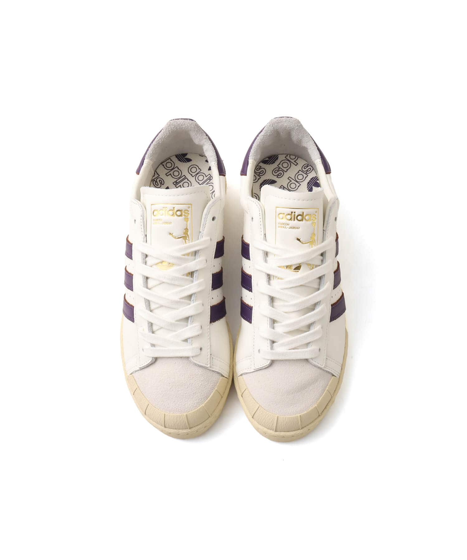adidas JABBAR HALF SHELL OG OWHITE/VIOLET/WARVANの画像