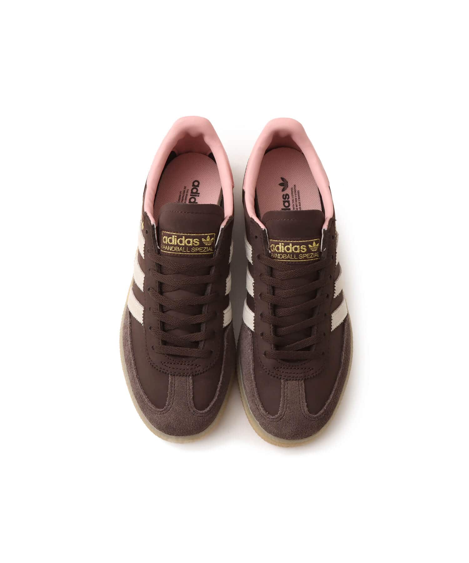 adidas HANDBALL SPEZIAL W DBROWN/ALUMIN/WONMAUの画像