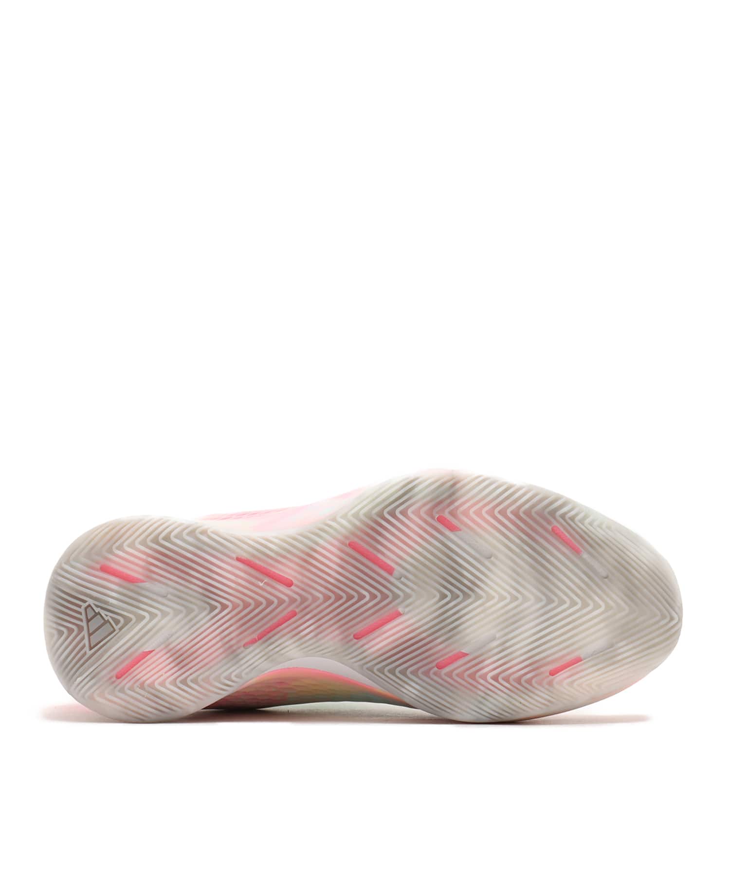 adidas ANTHONY EDWARDS 1 LOW FOOT WEAR WHITE/ACID ORANGE/BLISS PINKの画像