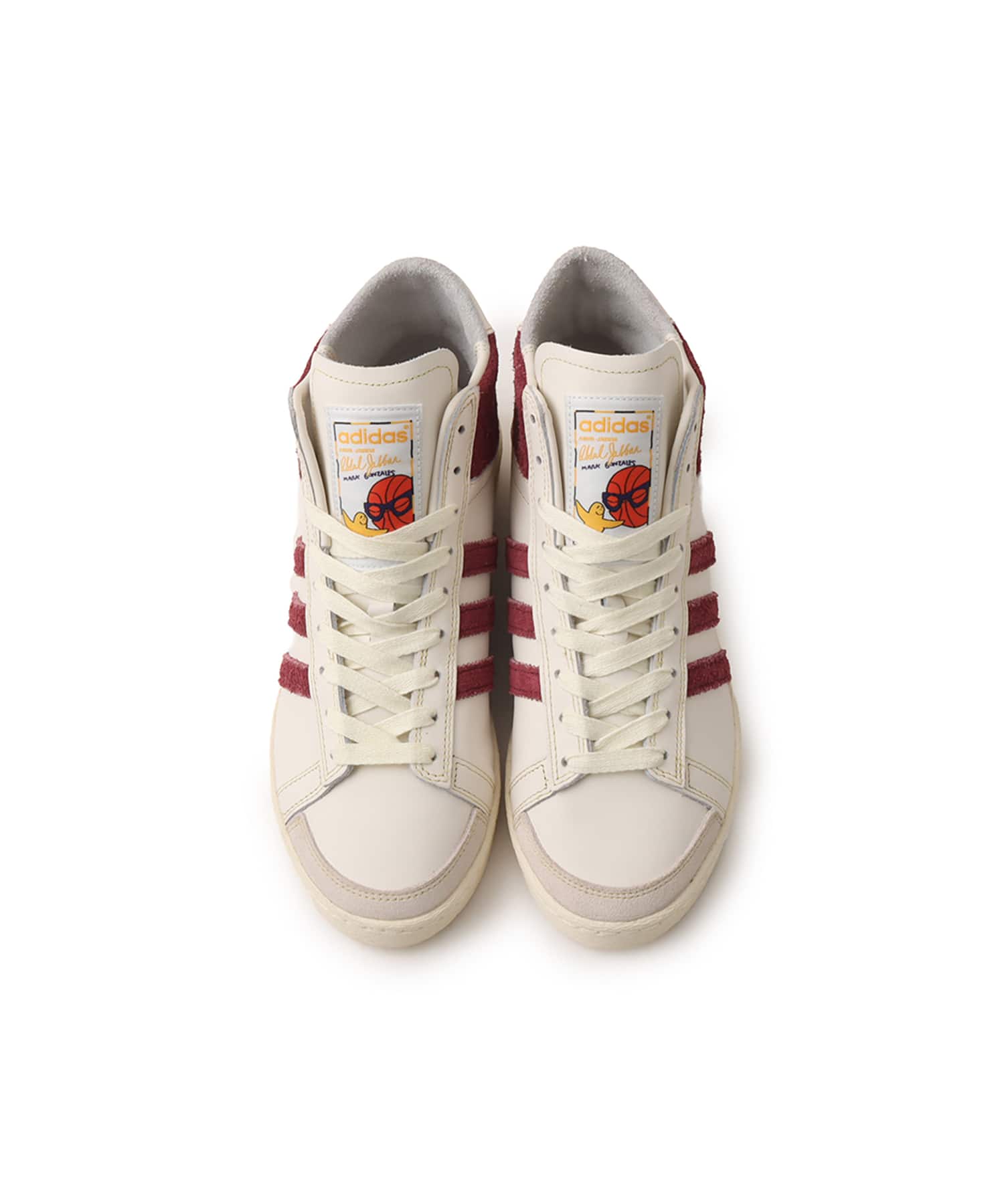 adidas GONZ JABBAR HI CWHITE/SHARED/ALUMINの画像