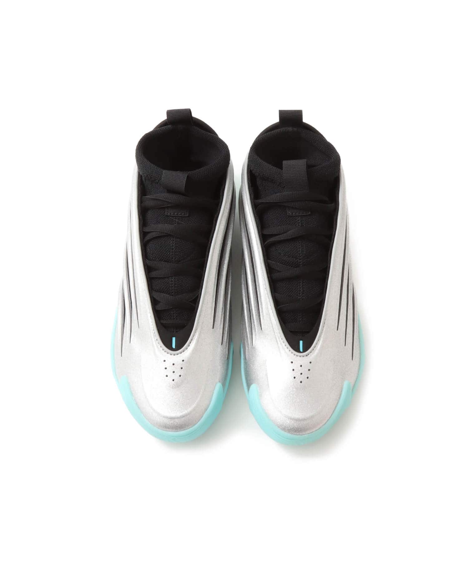 adidas HARDEN VOLUME 9 SILVMT/CBLACK/FLAAQUの画像