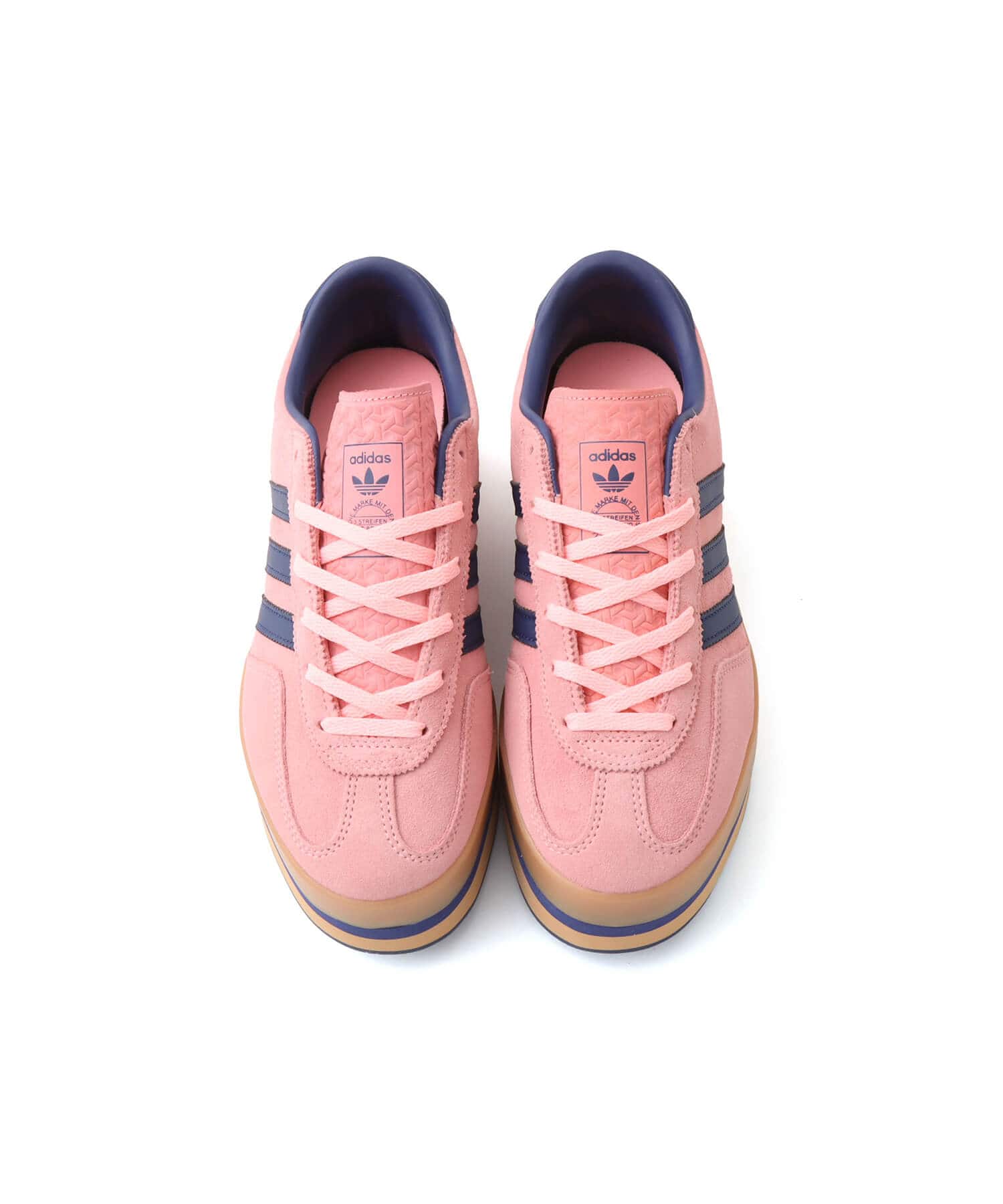 adidas GAZELLE STACK W GLOPNK/VICBLU/GUM3の画像