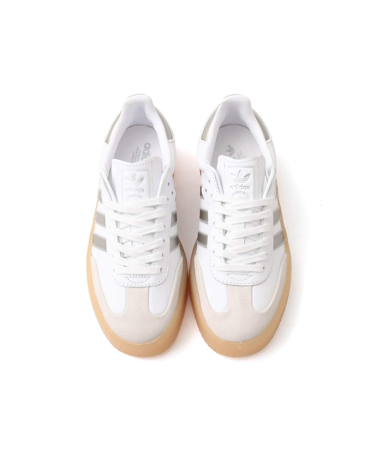 adidas SAMBAE W FTWWHT/SILVMT/GUM3の画像