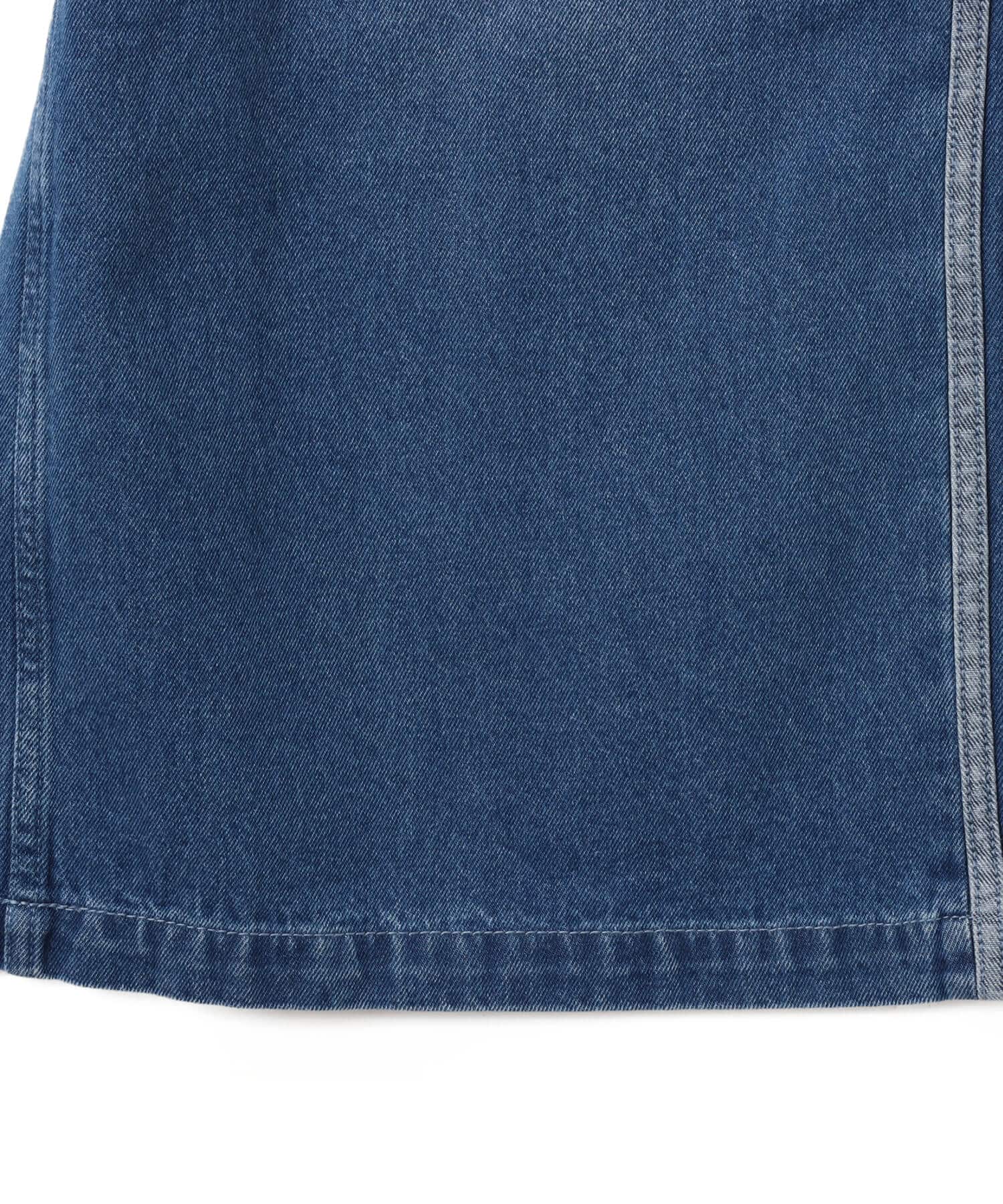 adidas ADICOLOR FIREBIRD OVERSIZED DENIM PANT インディゴデニムの画像