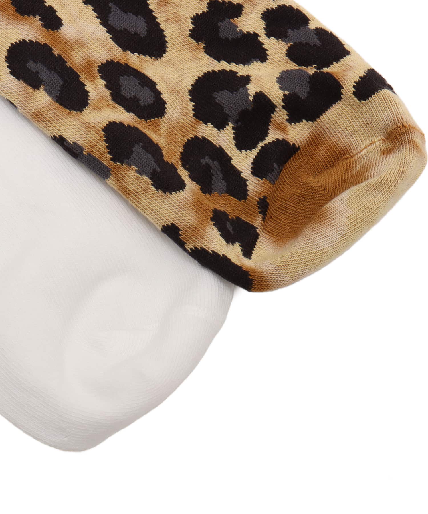 adidas LEOPARD CREW SOCKS 2 PAIRS ブロンズストレータ/ブラックの画像