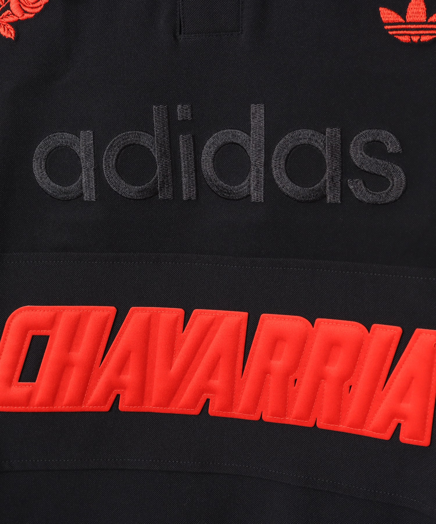 adidas WILLY CHAVARRIA POLO SHIRT ブラックの画像