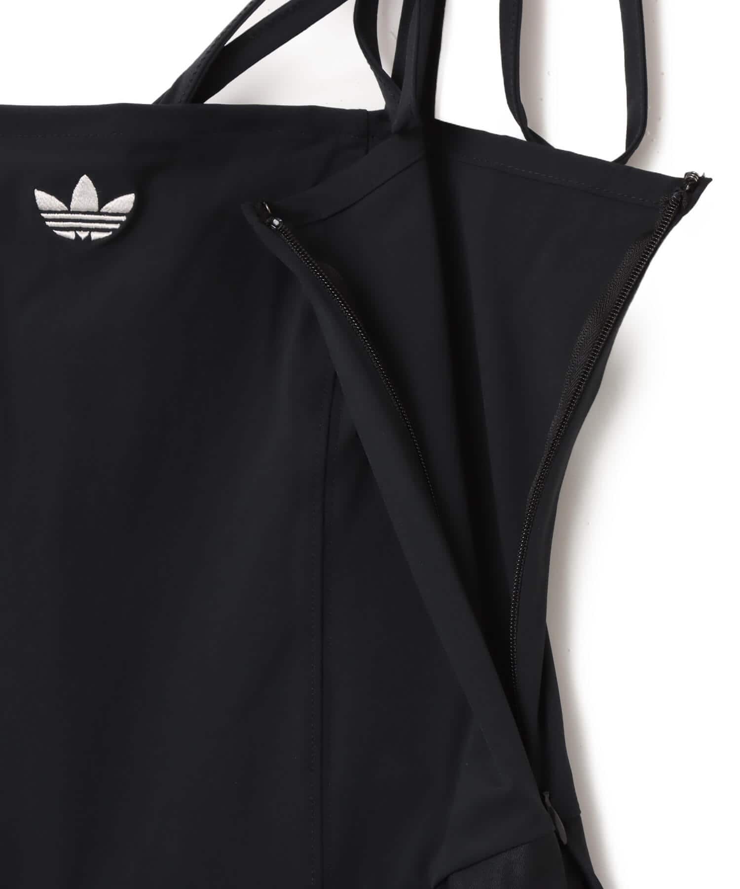 adidas RIBBON PLEATED MINI DRESS ブラックの画像