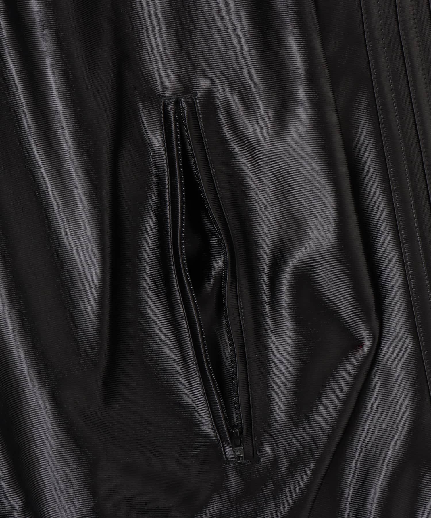 adidas FIREBIRD METALLIC TRACKTOP ブラックの画像