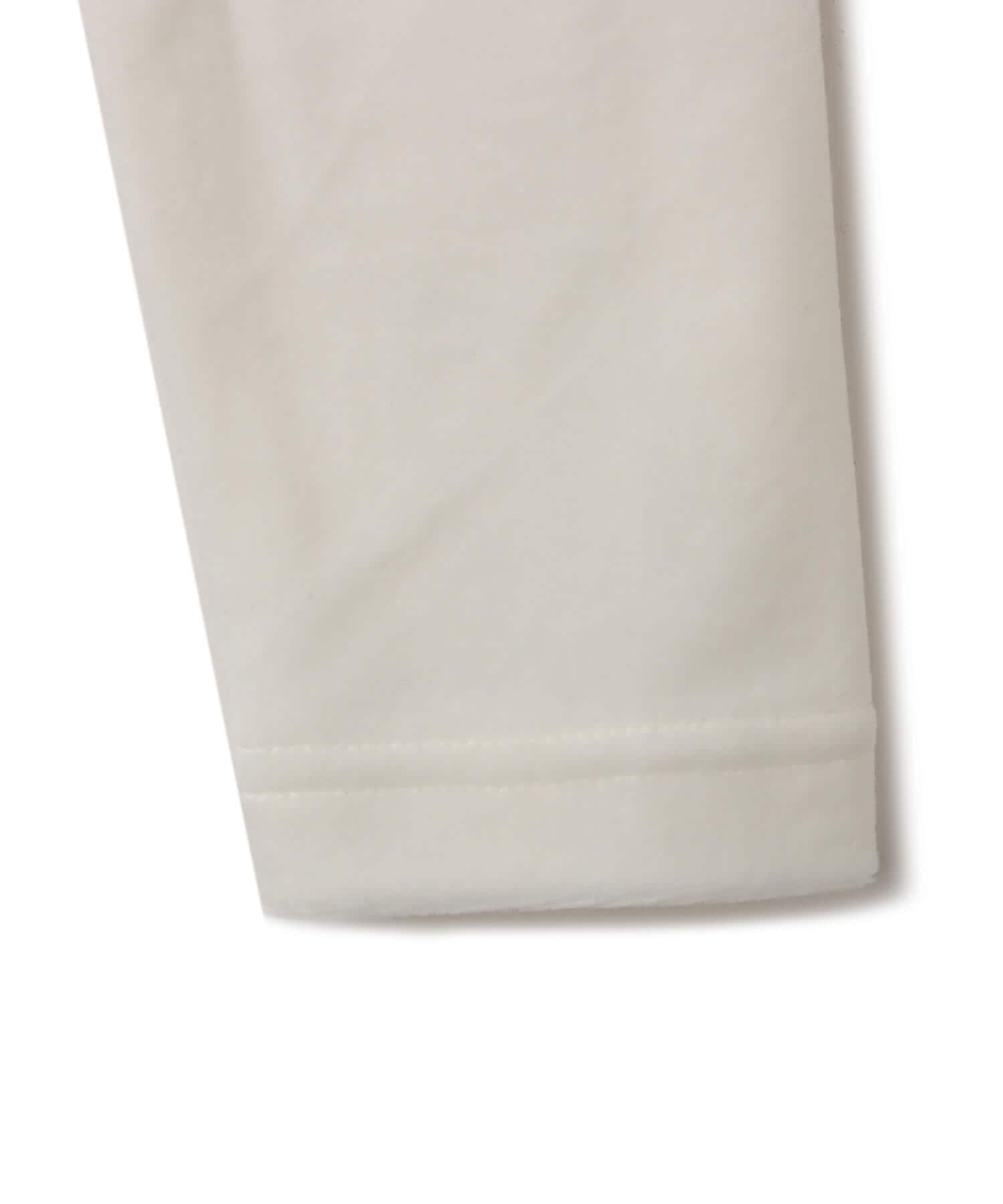 adidas WINTERIZED LS CROP TEE オフホワイトの画像