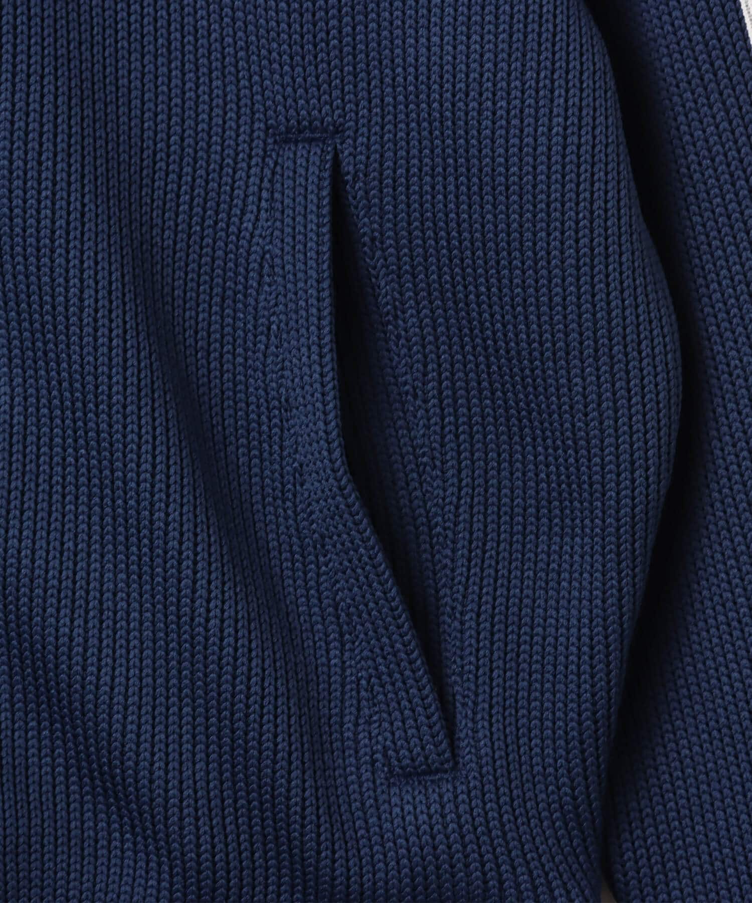 adidas FIREBIRD ADICOLOR  KNIT TRACK TOP ナイトインディゴ/ホワイトの画像
