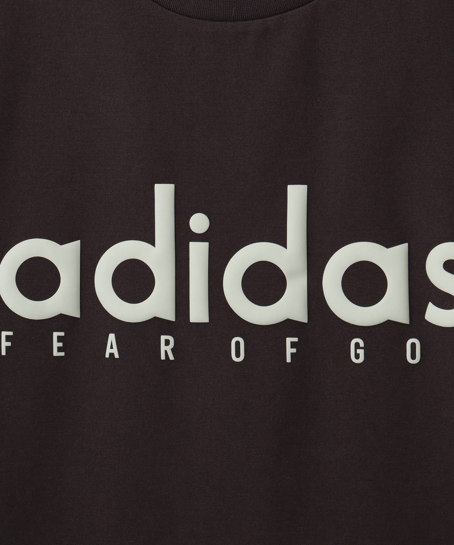 adidas FEAR OF GOD ATHLETICS QUICKDRY TEE ナイトブラウンの画像