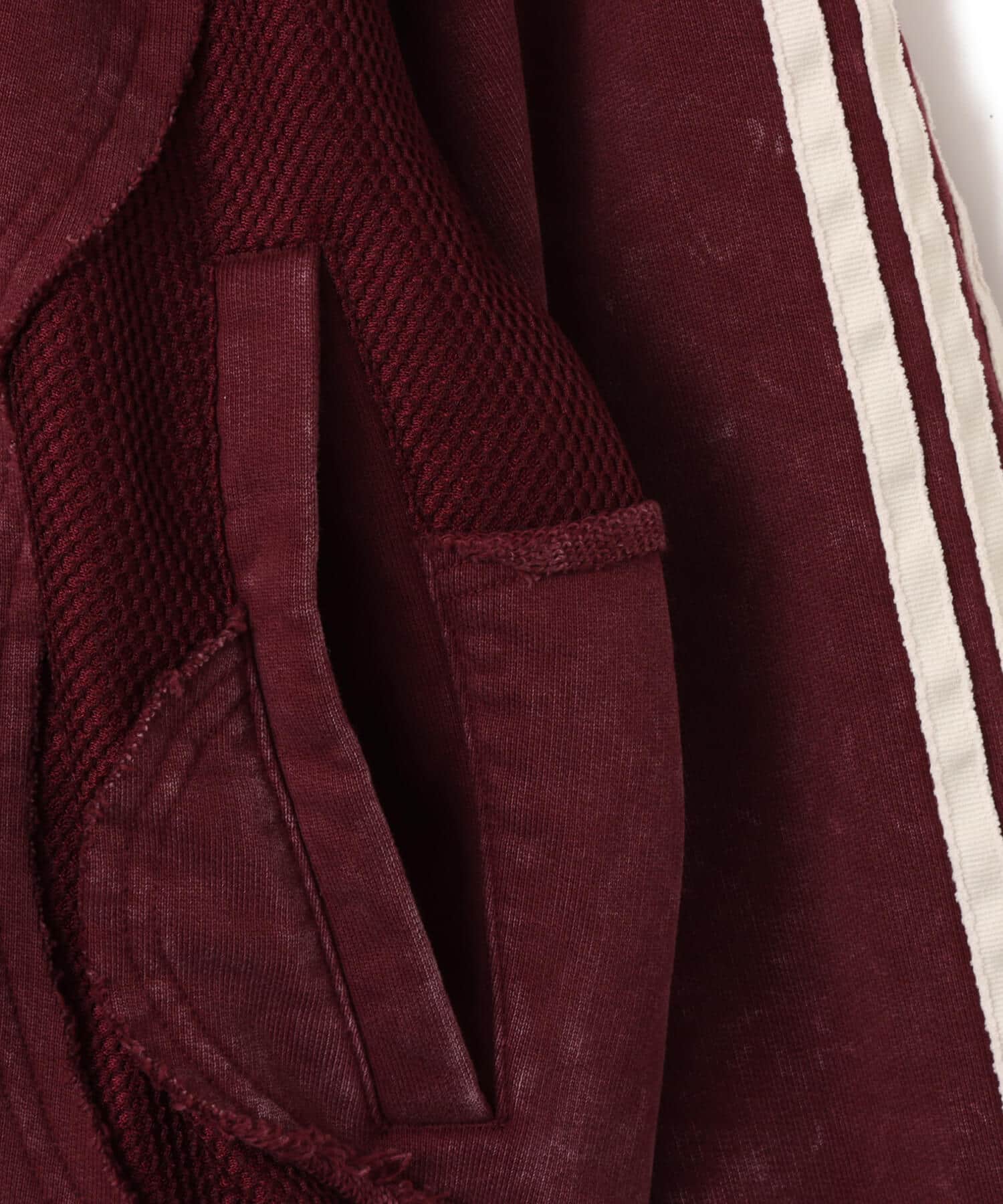 adidas THUG CLUB  TEAMGEIST HOODED ZIP UP マルーンの画像