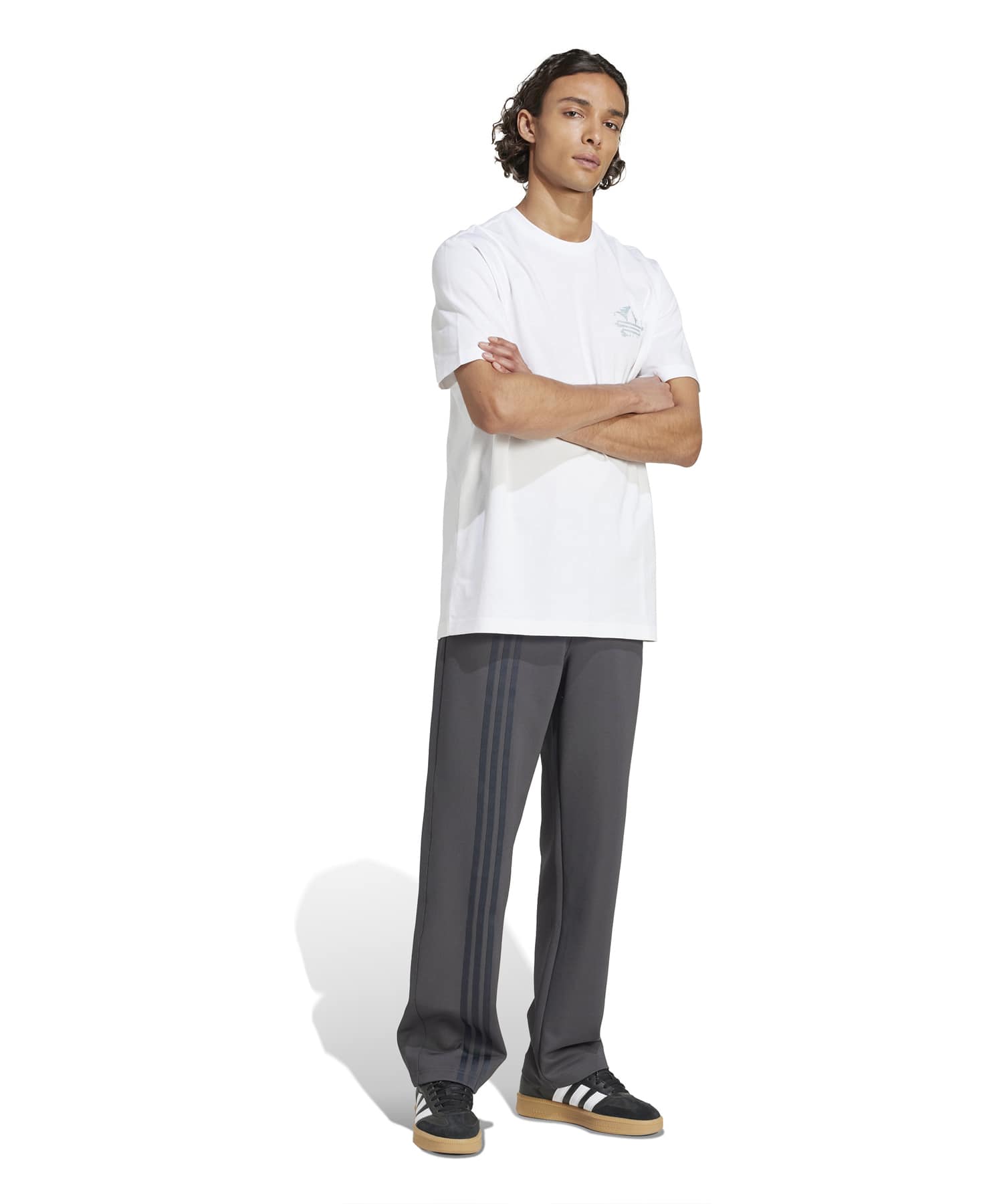 adidas GRAPHIC TEE ホワイトの画像