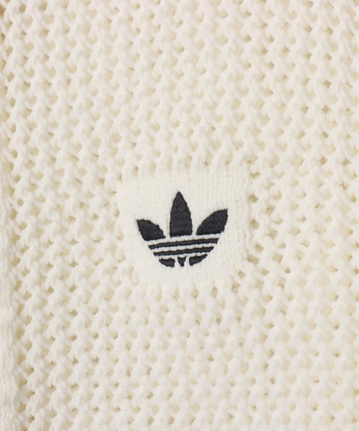 adidas KNITTED CROCHET FIREBIRD TRACK TOP オフホワイトの画像