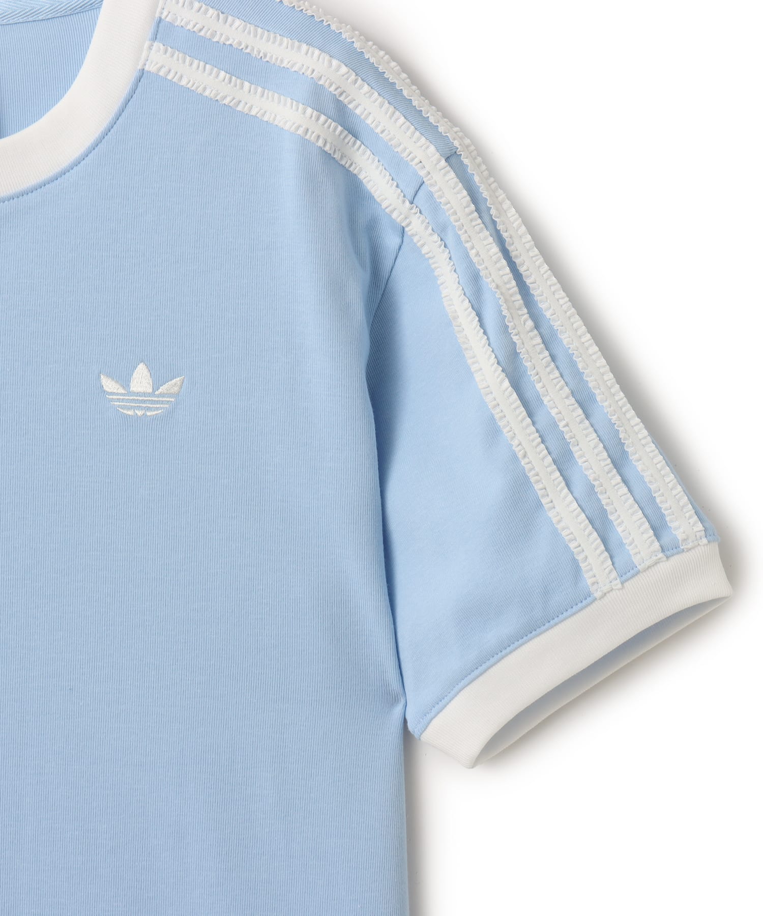 adidas RUFFLE 3S TEE クリアスカイの画像