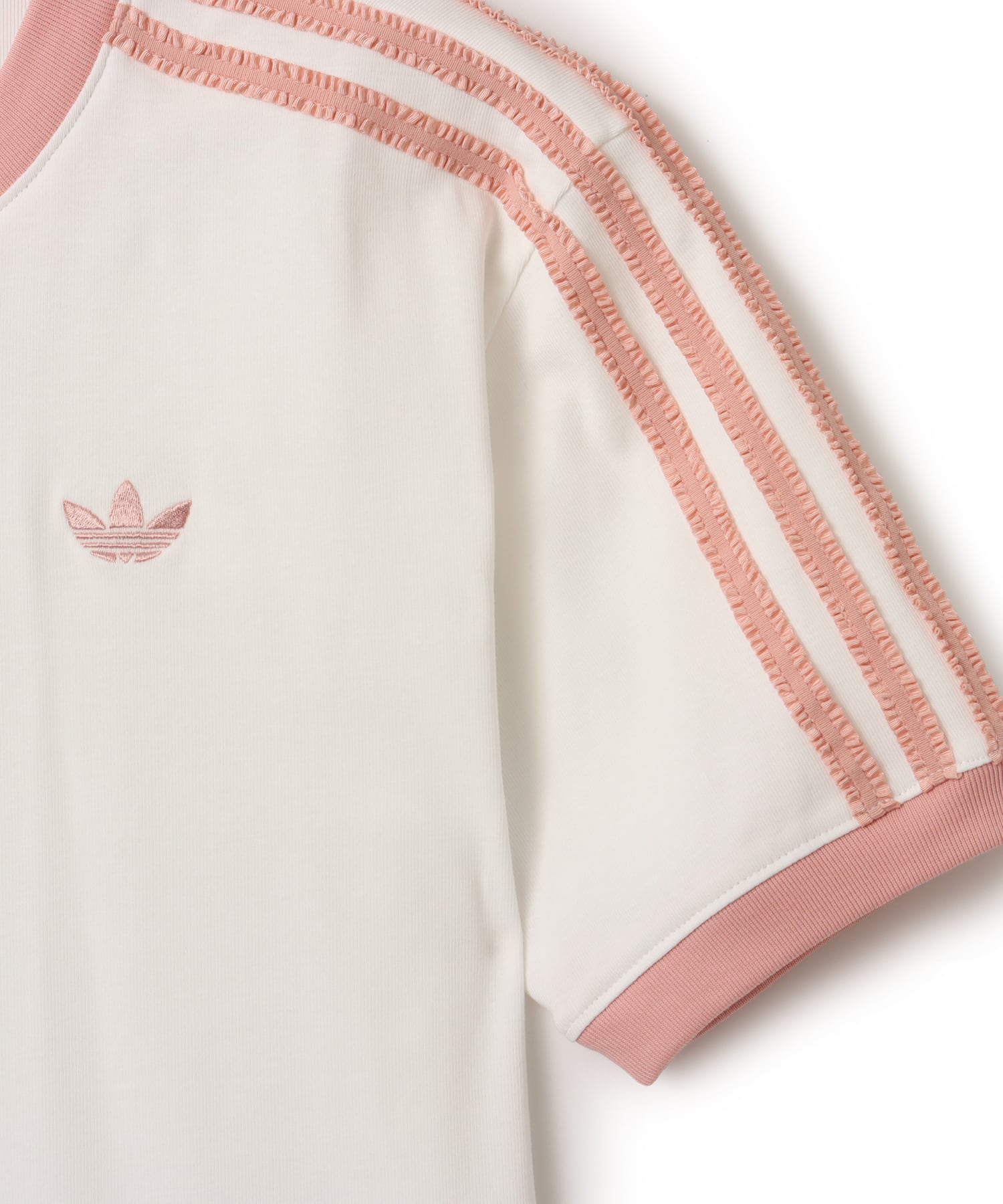 adidas RUFFLE 3S TEE オフホワイトの画像