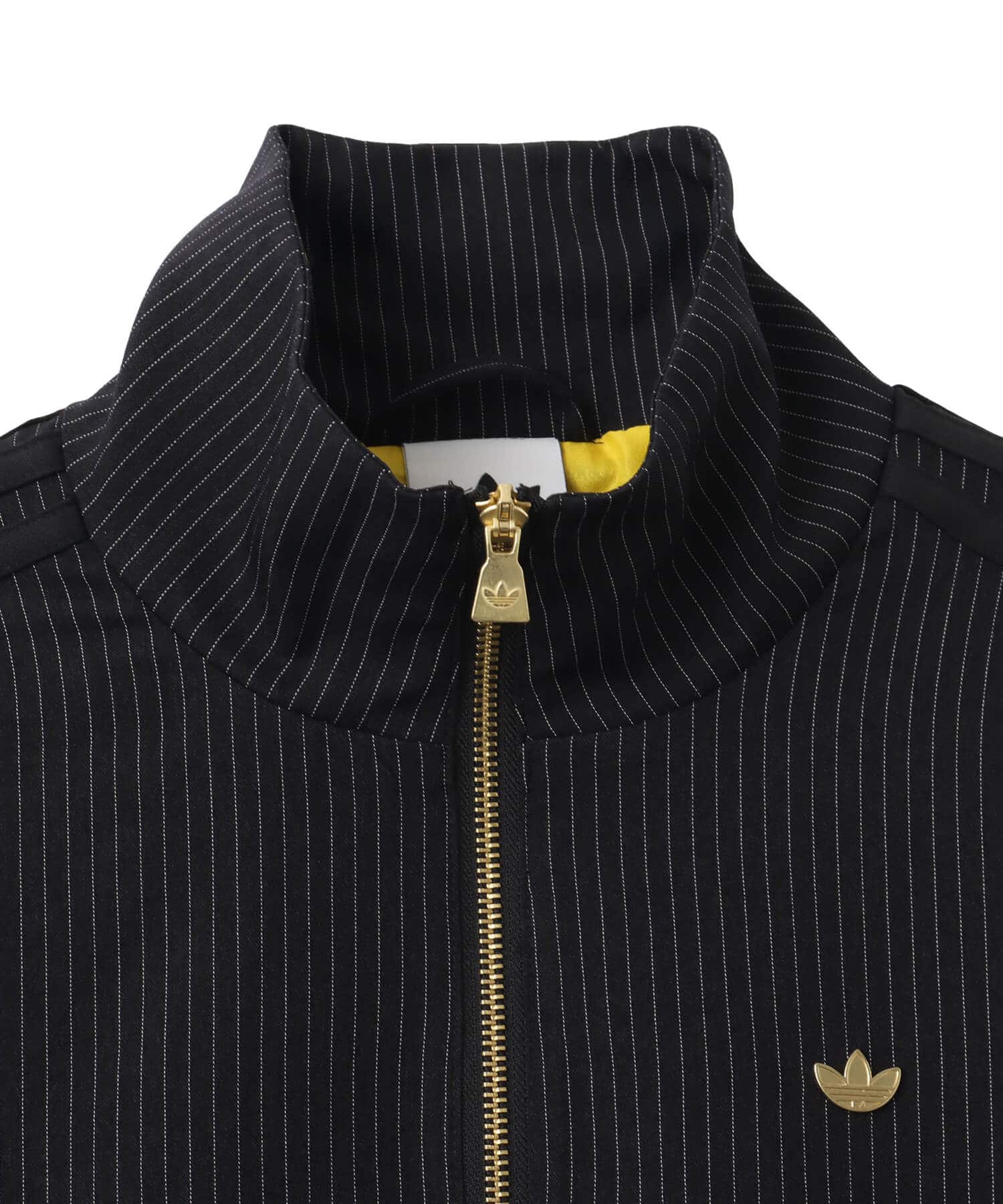 adidas FIREBIRD LOOSE PINSTRIPES TRACK TOP ブラックの画像