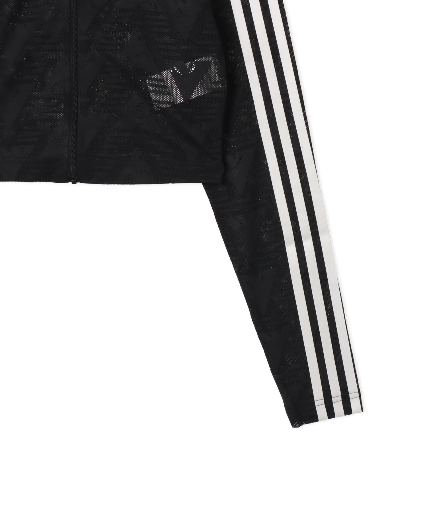 adidas FIREBIRD CLASSIC LACE TRACK TOP ブラックの画像